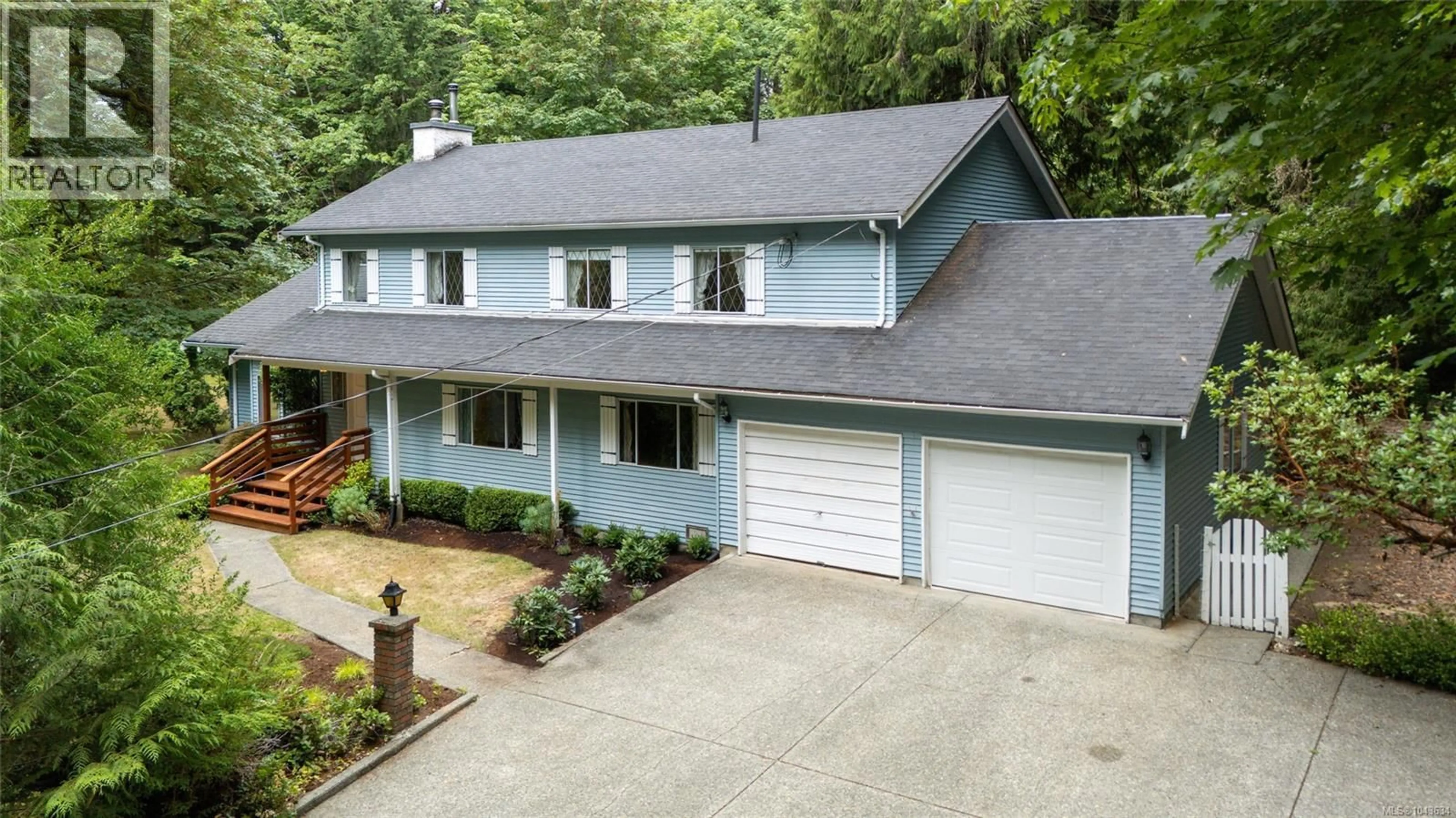 A pic from outside/outdoor area/front of a property/back of a property/a pic from drone, street for 5262 WINCHESTER ROAD, Duncan British Columbia V9L6G4