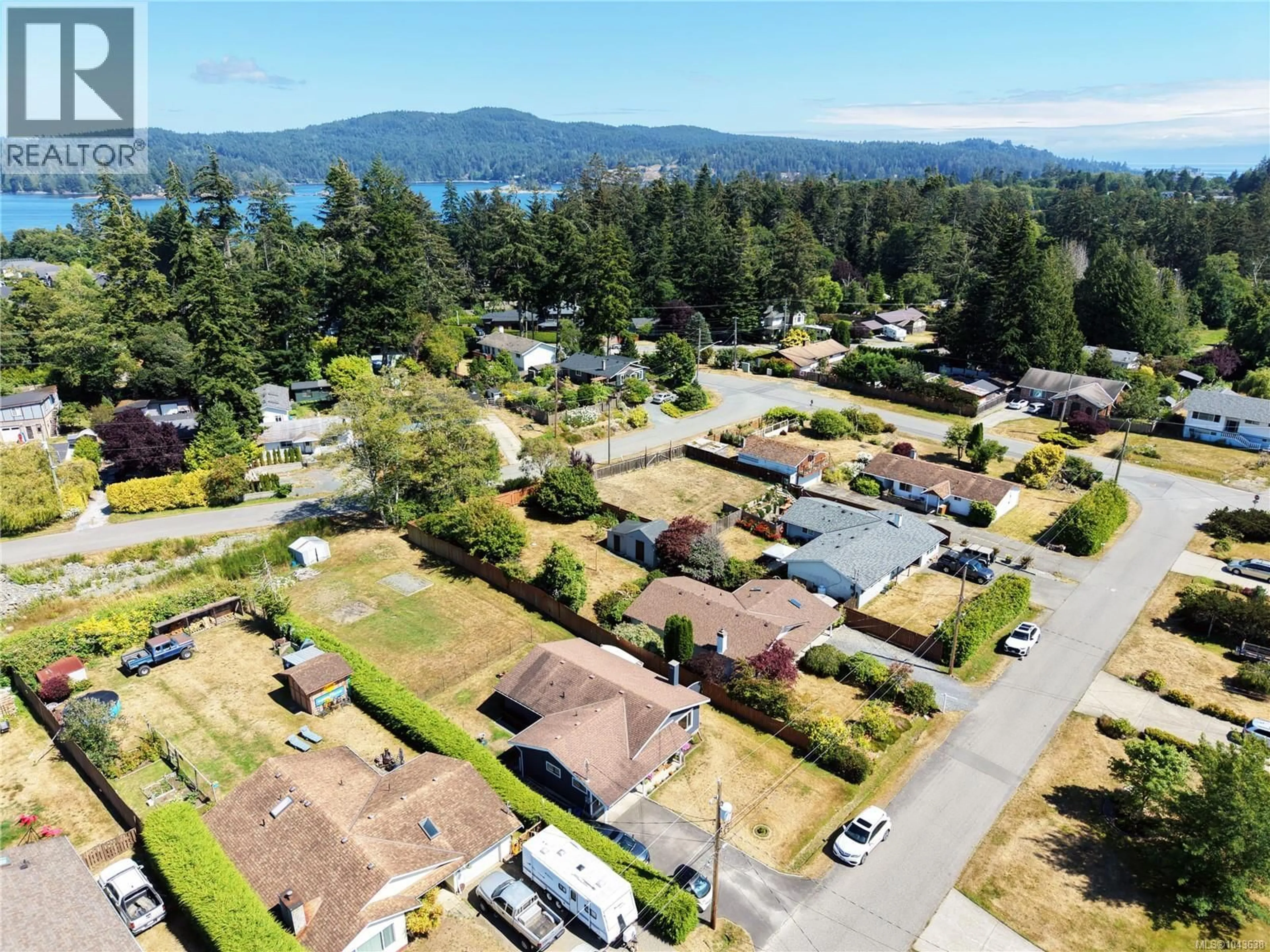 A pic from outside/outdoor area/front of a property/back of a property/a pic from drone, unknown for 1763 MARATHON LANE, Sooke British Columbia V9Z0S5