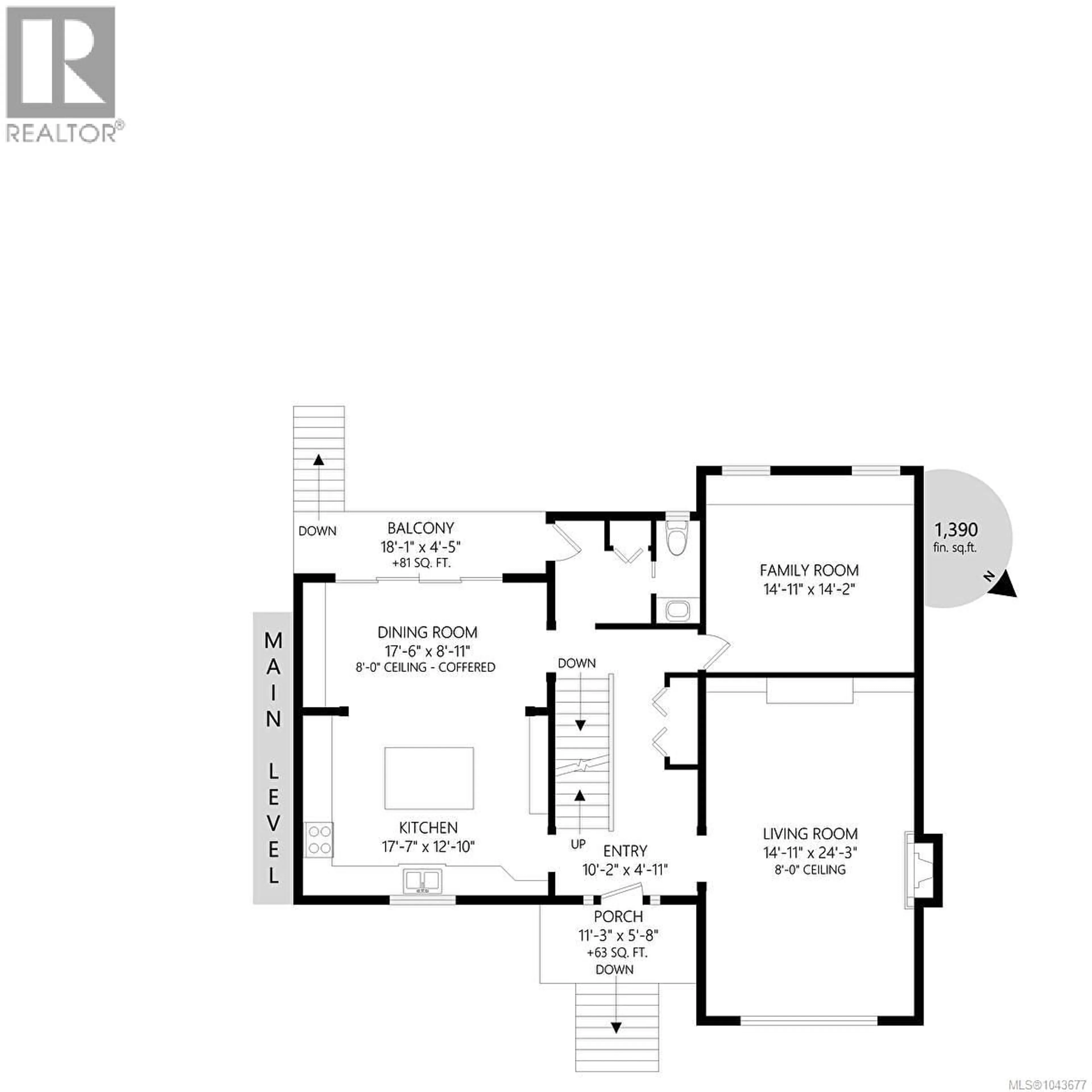 Floor plan for 1110 NEWPORT AVENUE, Oak Bay British Columbia V8S5E4