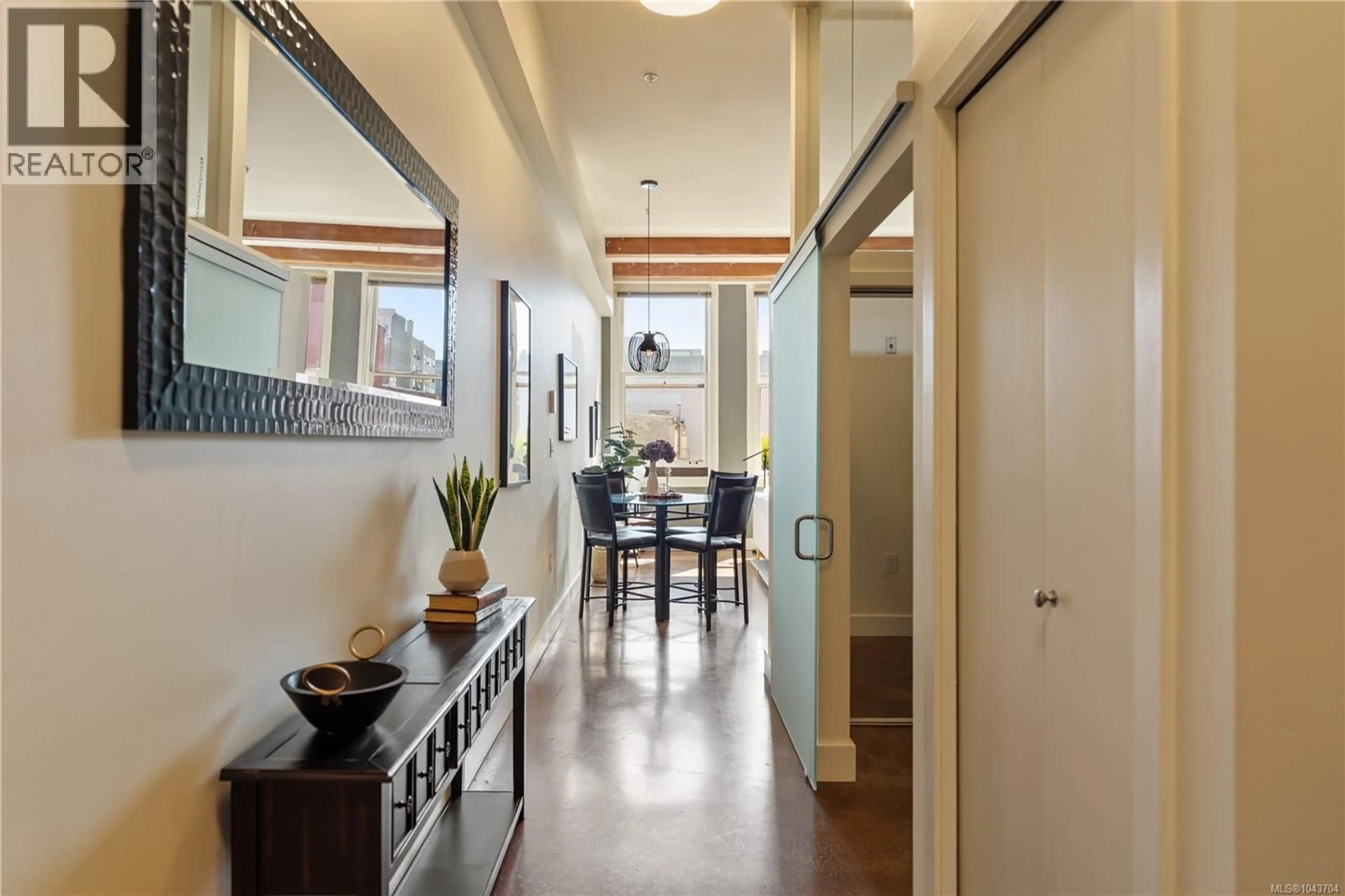 Indoor entryway for 212 - 599 PANDORA AVENUE, Victoria British Columbia V8W1N5