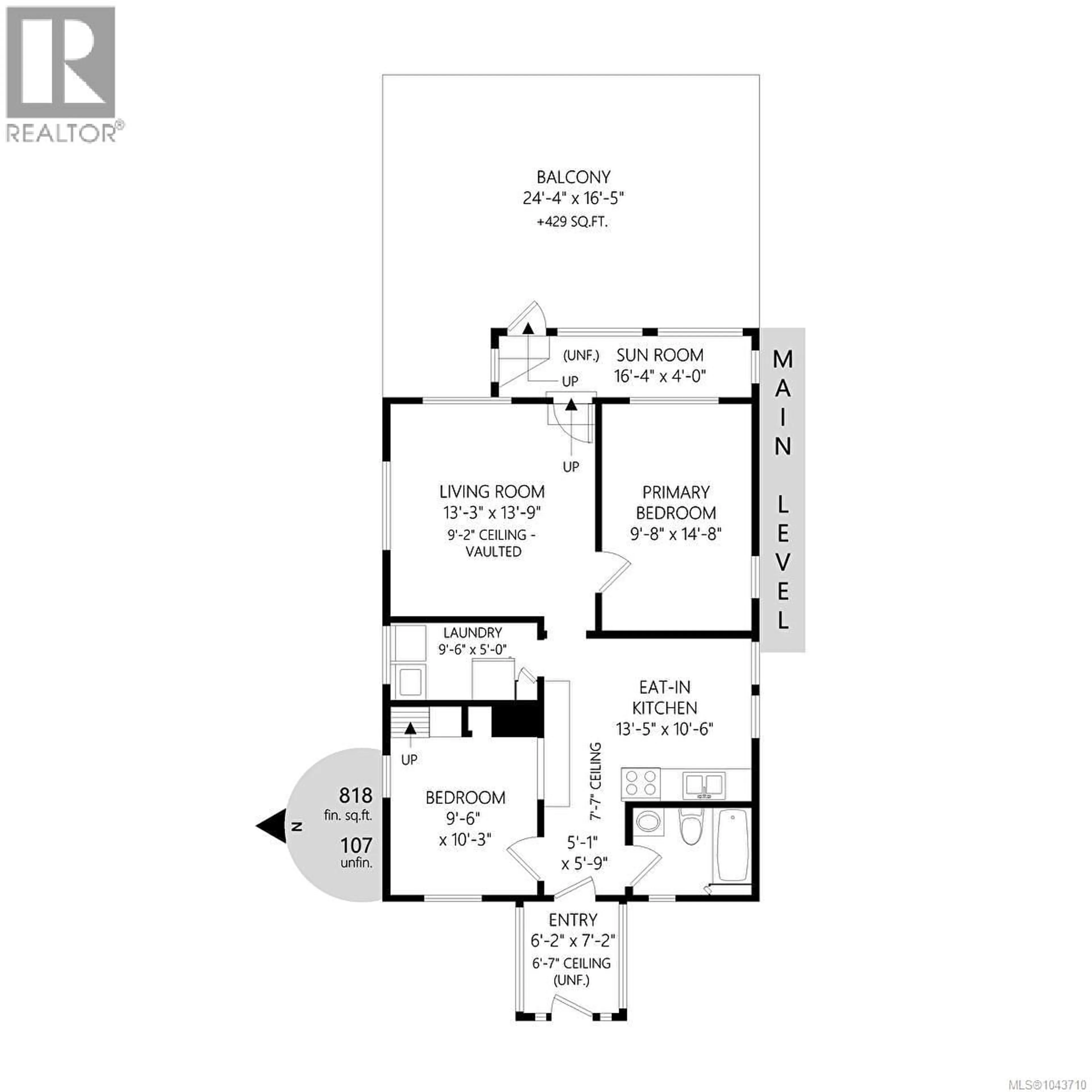 Floor plan for 451 IRWIN STREET, Nanaimo British Columbia V9R4X9