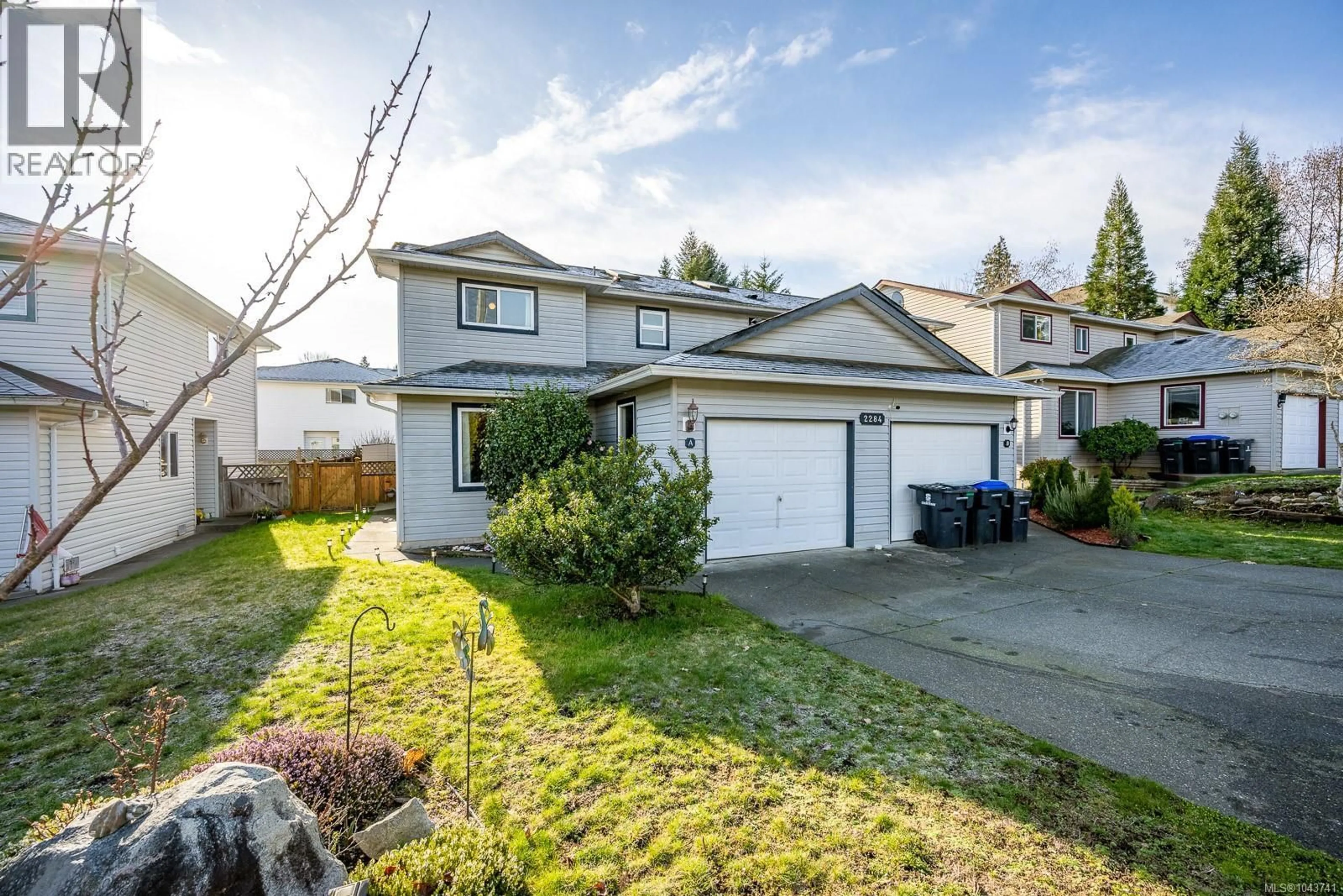 A pic from outside/outdoor area/front of a property/back of a property/a pic from drone, street for A - 2284 1ST STREET, Courtenay British Columbia V9N8X8