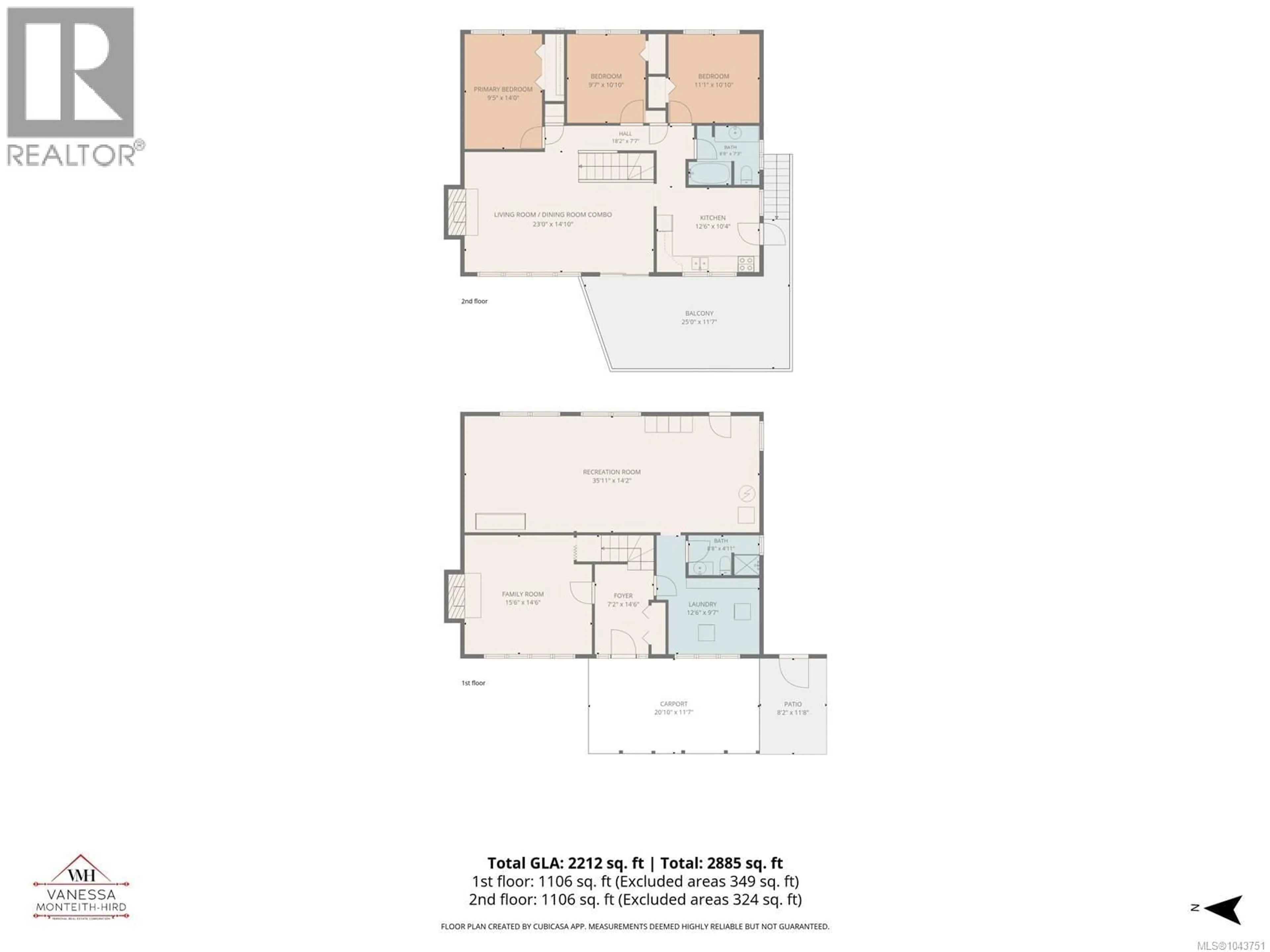 Floor plan for 549 DOGWOOD STREET, Campbell River British Columbia V9W2Y4