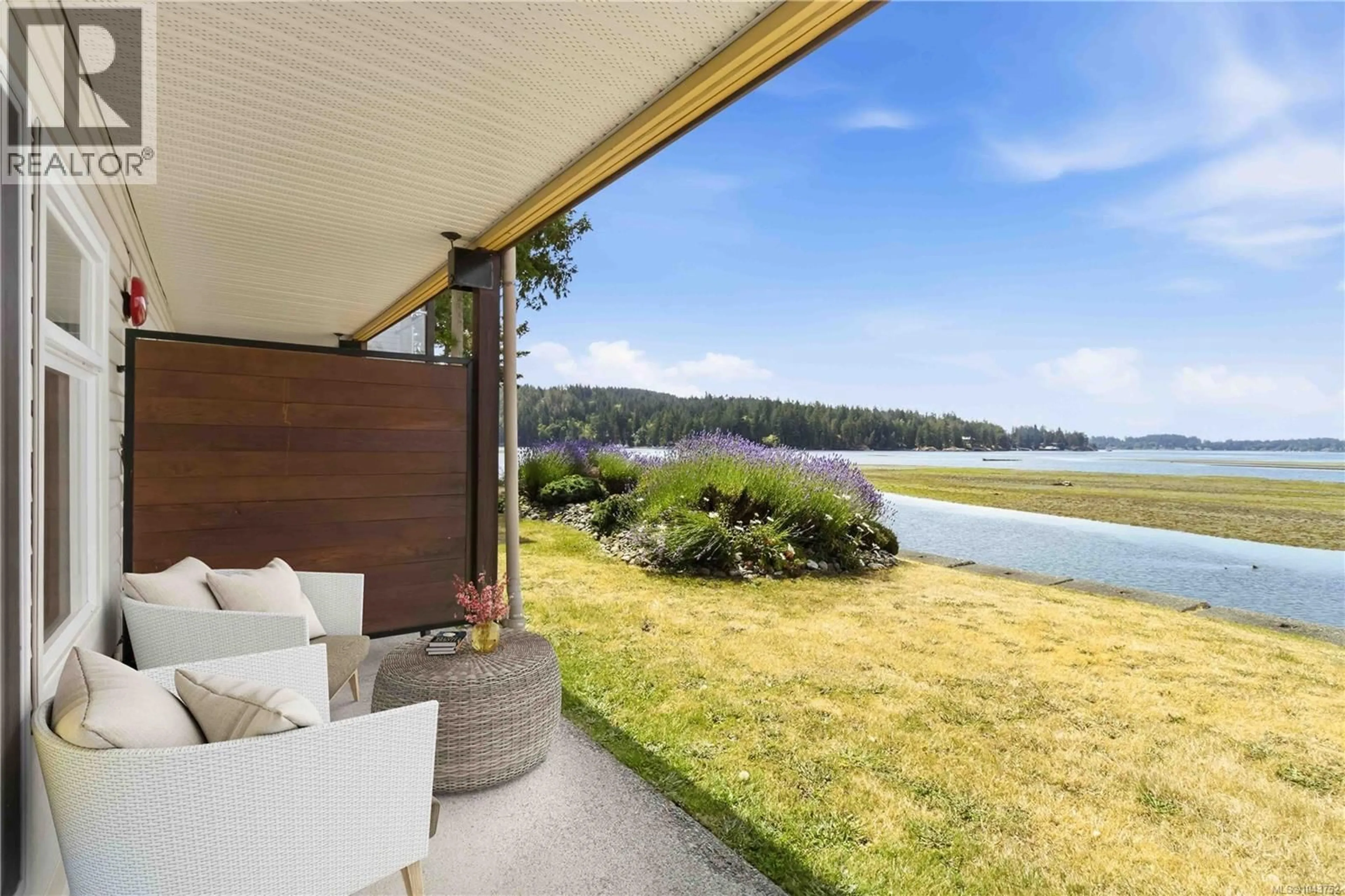 Patio, water/lake/river/ocean view for 4 - 1986 GLENIDLE ROAD, Sooke British Columbia V9Z0B1