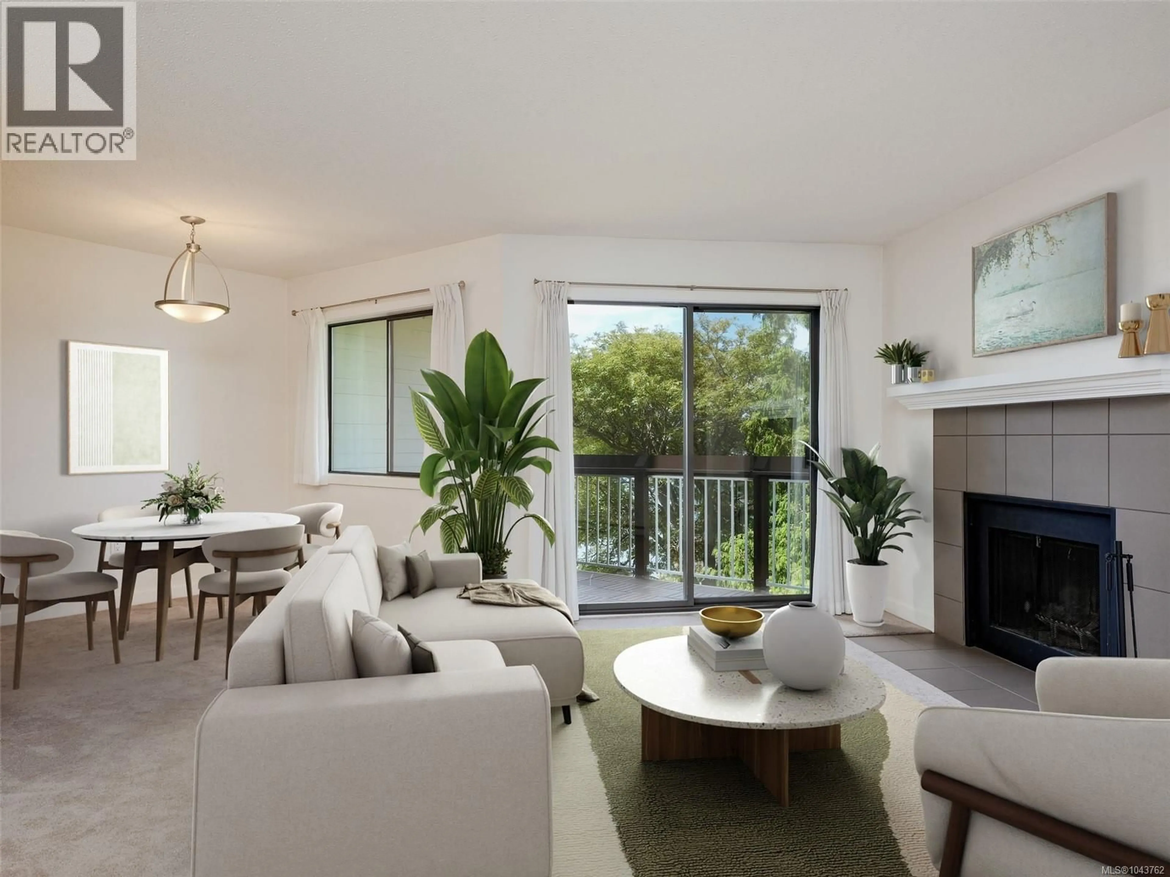 Living room with furniture, unknown for 410 - 69 GORGE ROAD WEST, Saanich British Columbia V9A1L9