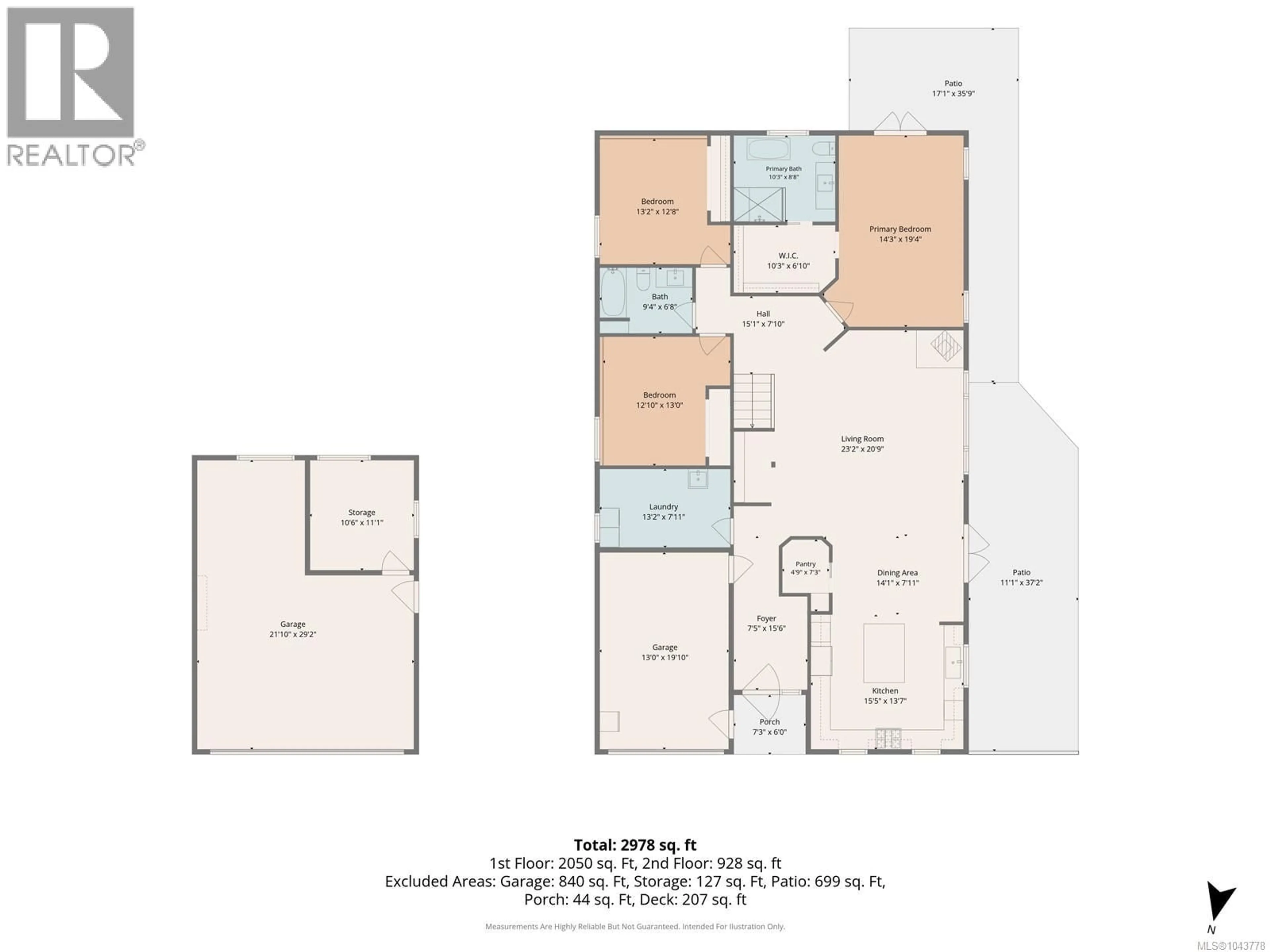 Floor plan for 2551 SCHIRRA DRIVE, Nanoose Bay British Columbia V9P9J9