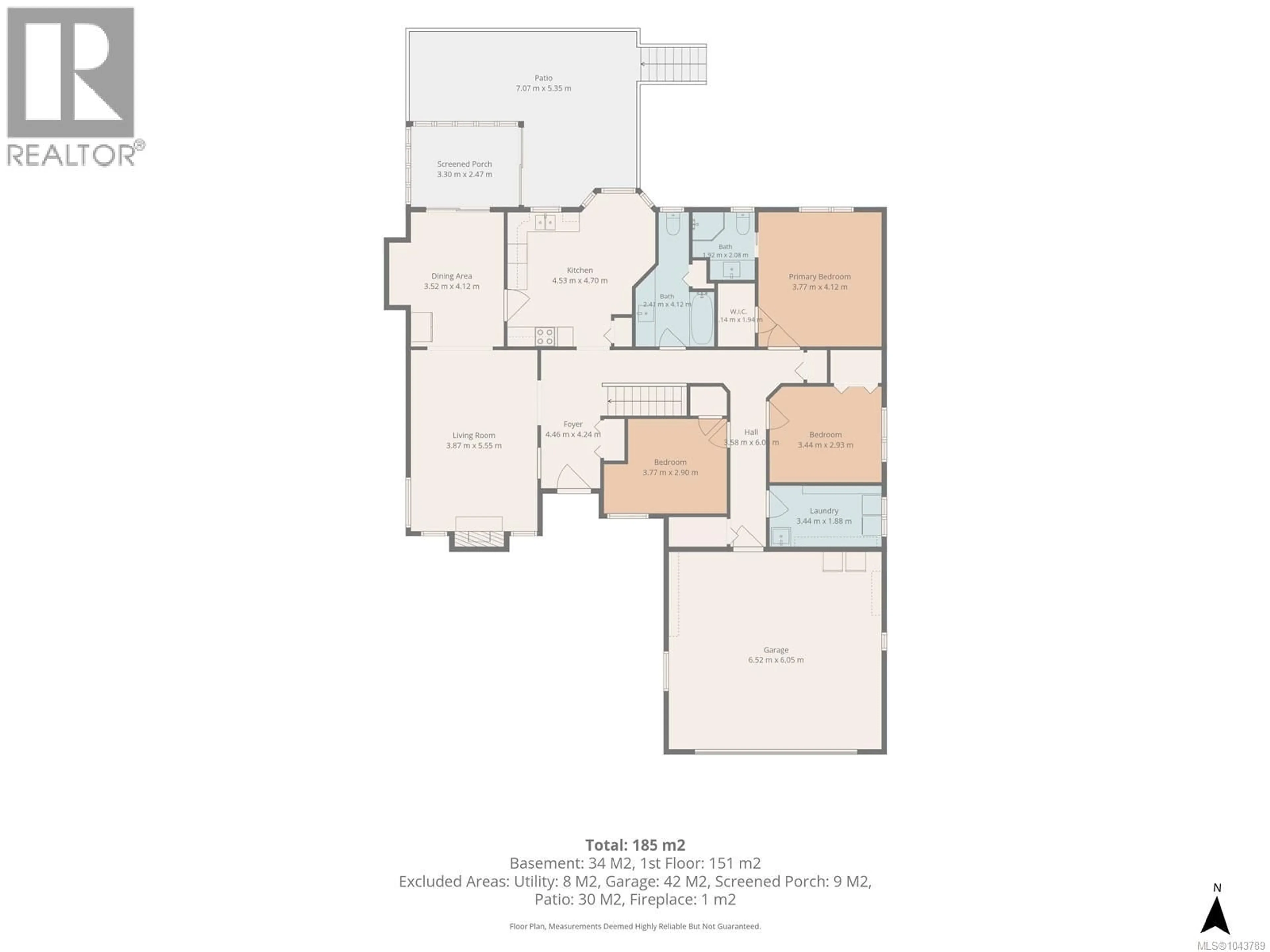 Floor plan for 5334 GEORGIAVIEW CRESCENT, Nanaimo British Columbia V9T5Z7