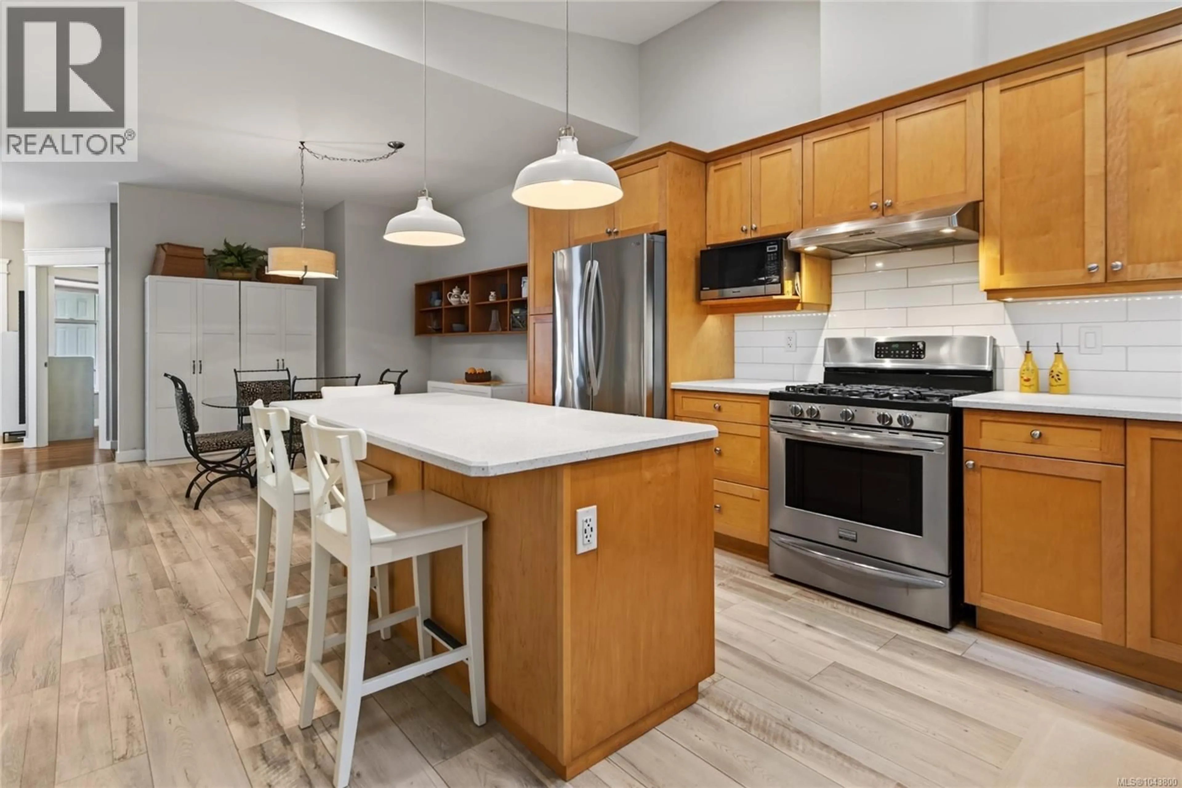 Open concept kitchen, ceramic/tile floor for 63 - 2001 BLUE JAY PLACE, Courtenay British Columbia V9N4A8