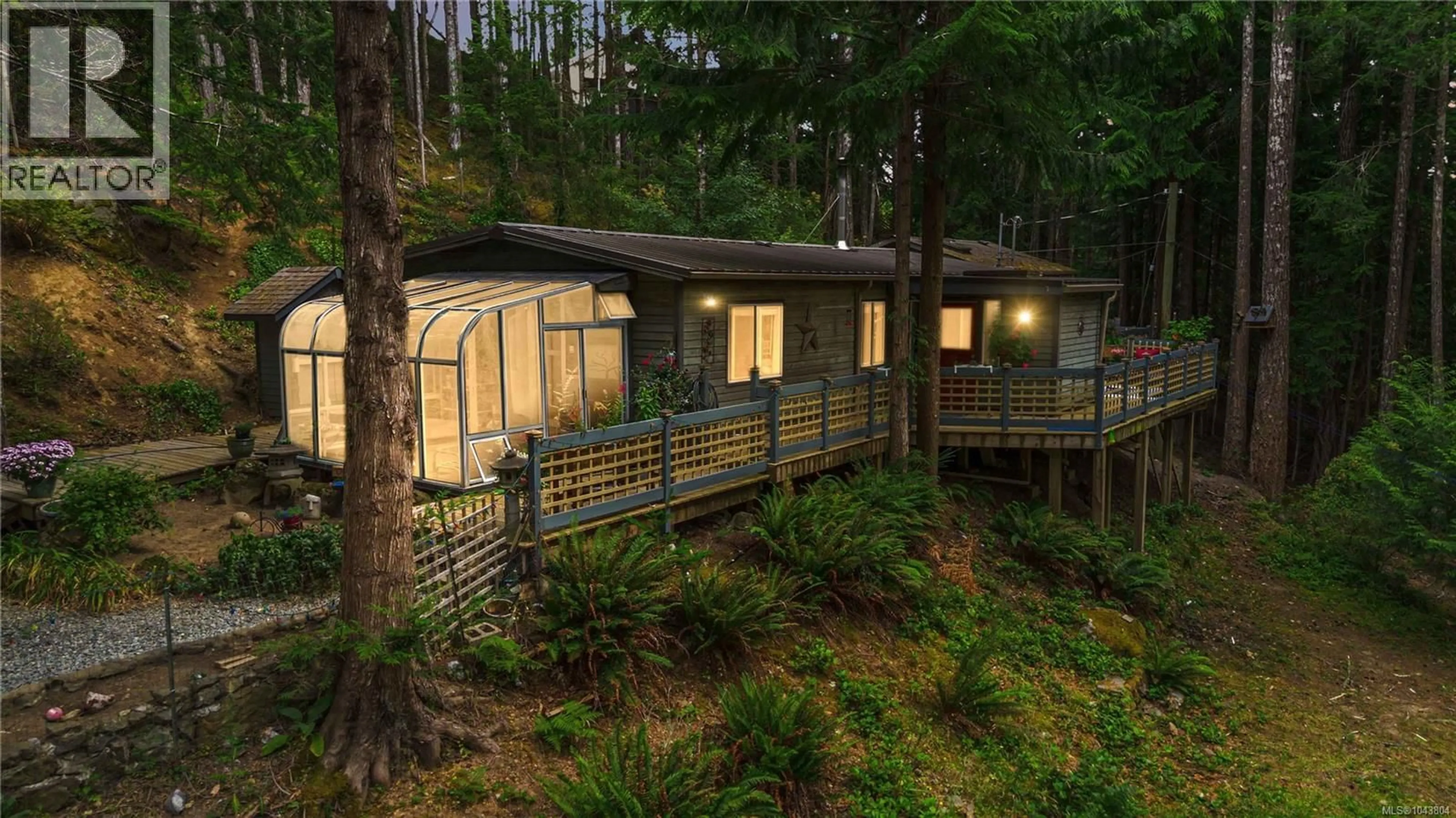 Home with vinyl exterior material, forest/trees view for 4731 MCVICKER ROAD, Metchosin British Columbia V9C4C7
