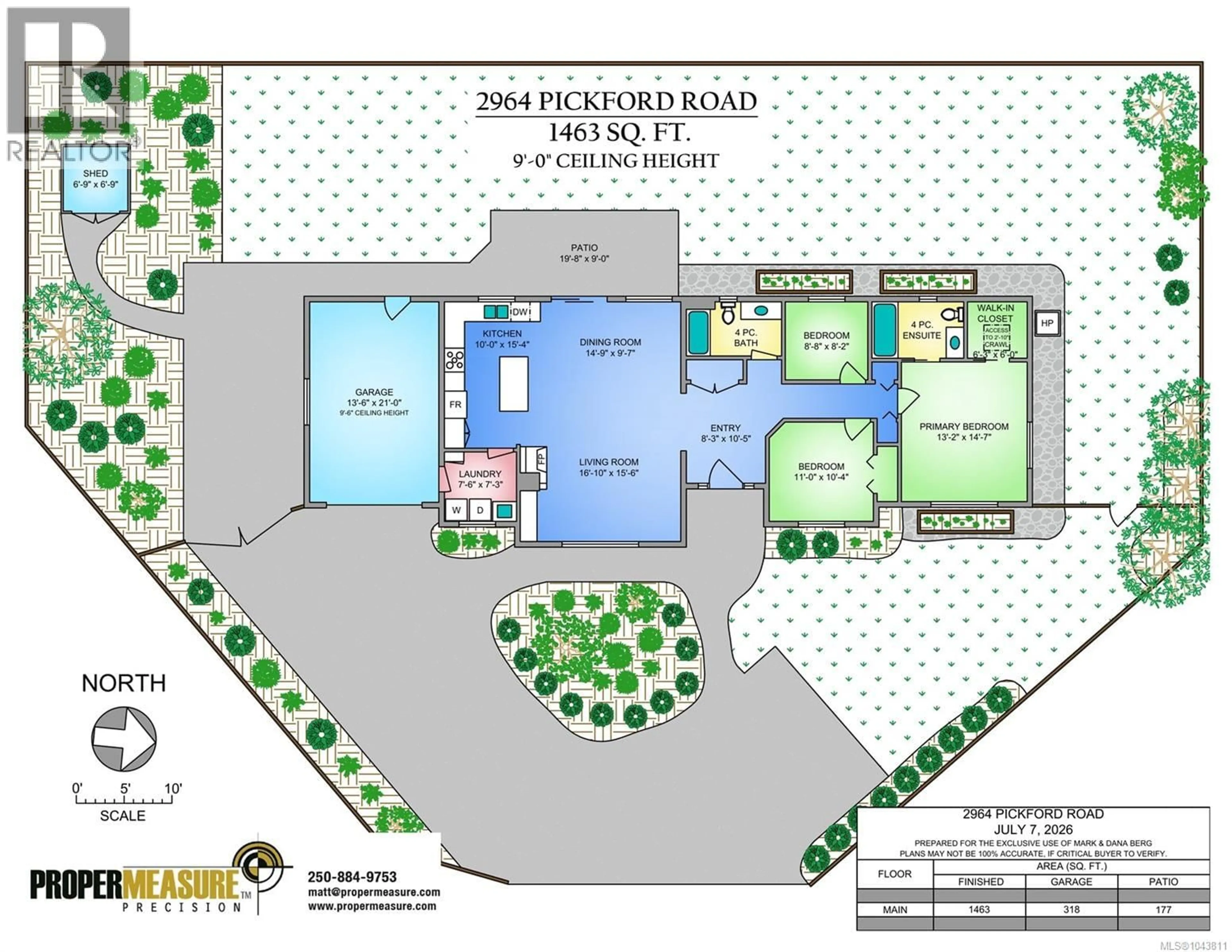 Floor plan for 2964 PICKFORD ROAD, Colwood British Columbia V9B2K7