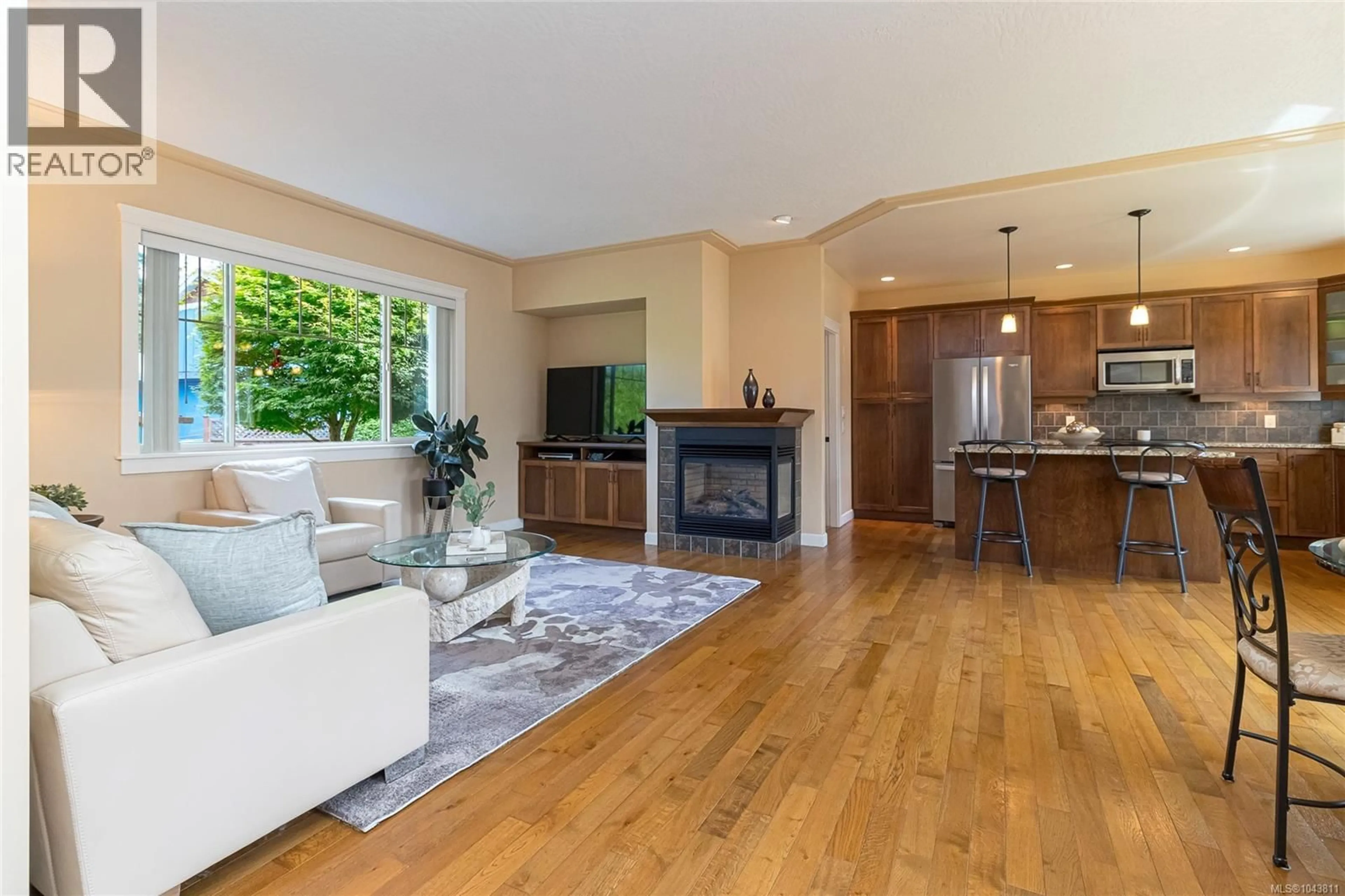 Living room with furniture, wood/laminate floor for 2964 PICKFORD ROAD, Colwood British Columbia V9B2K7