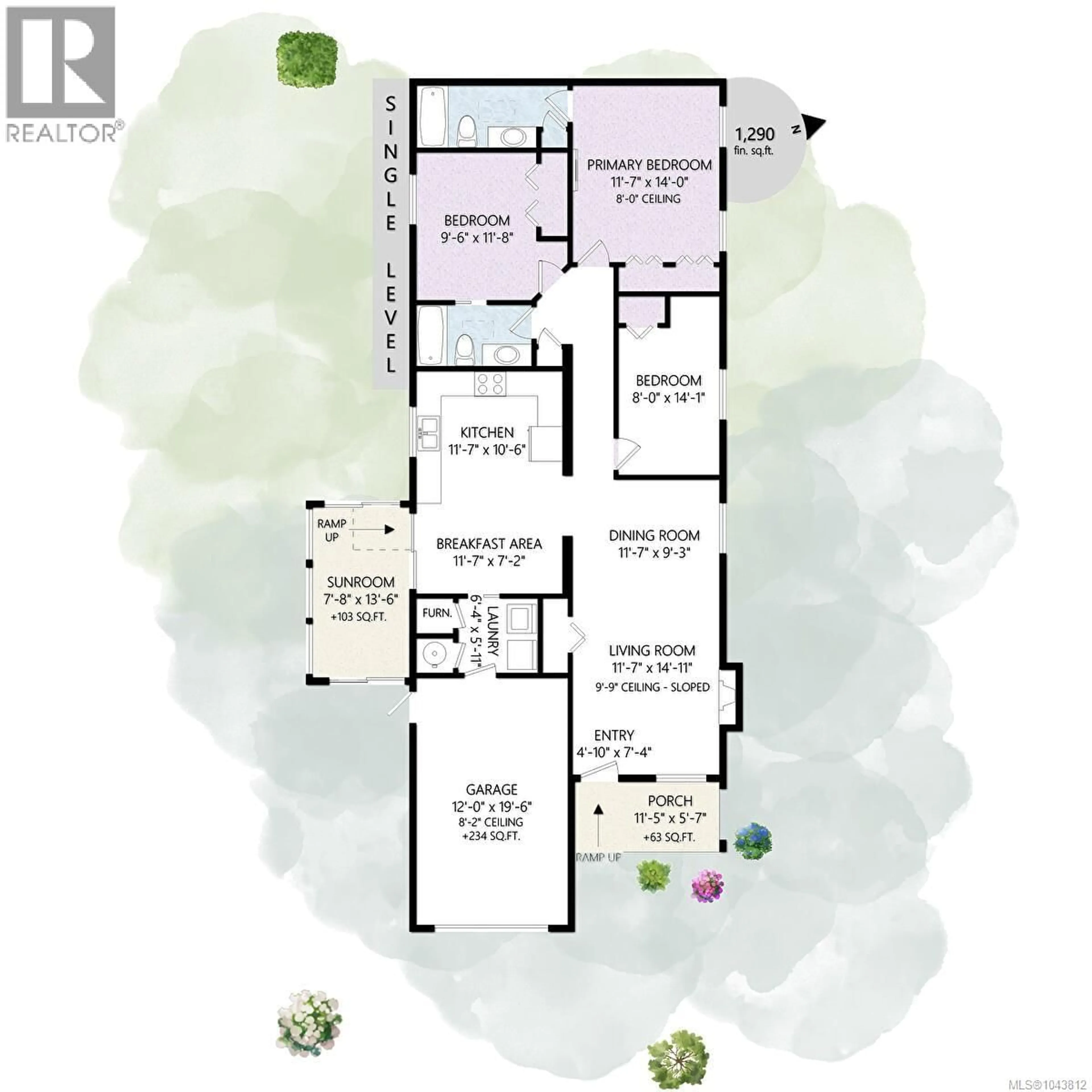 Floor plan for 7 EAGLE LANE, View Royal British Columbia V9A7M2