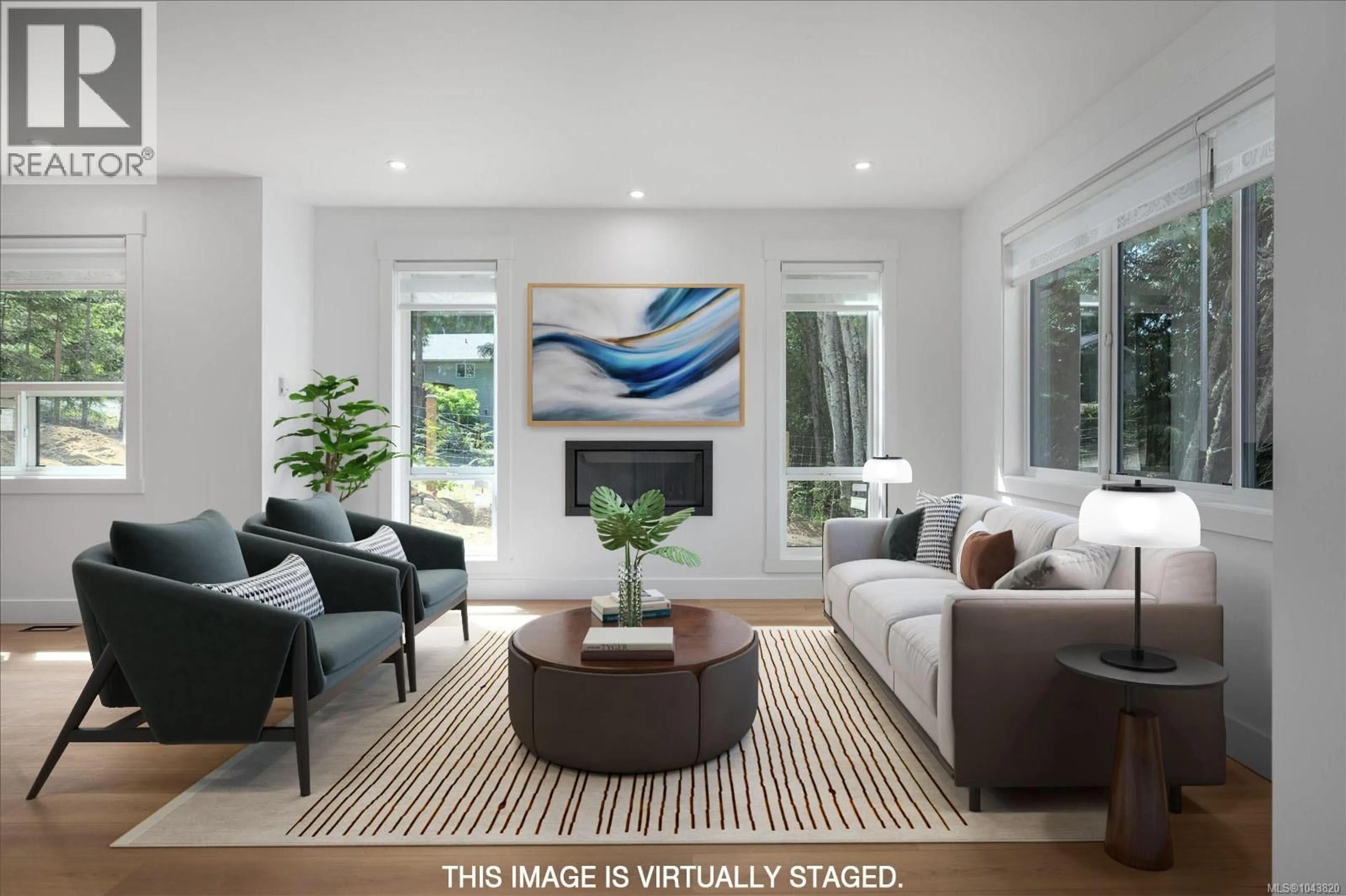 Living room with furniture, unknown for 8019 RIDGE ROAD, Lantzville British Columbia V0R2H0