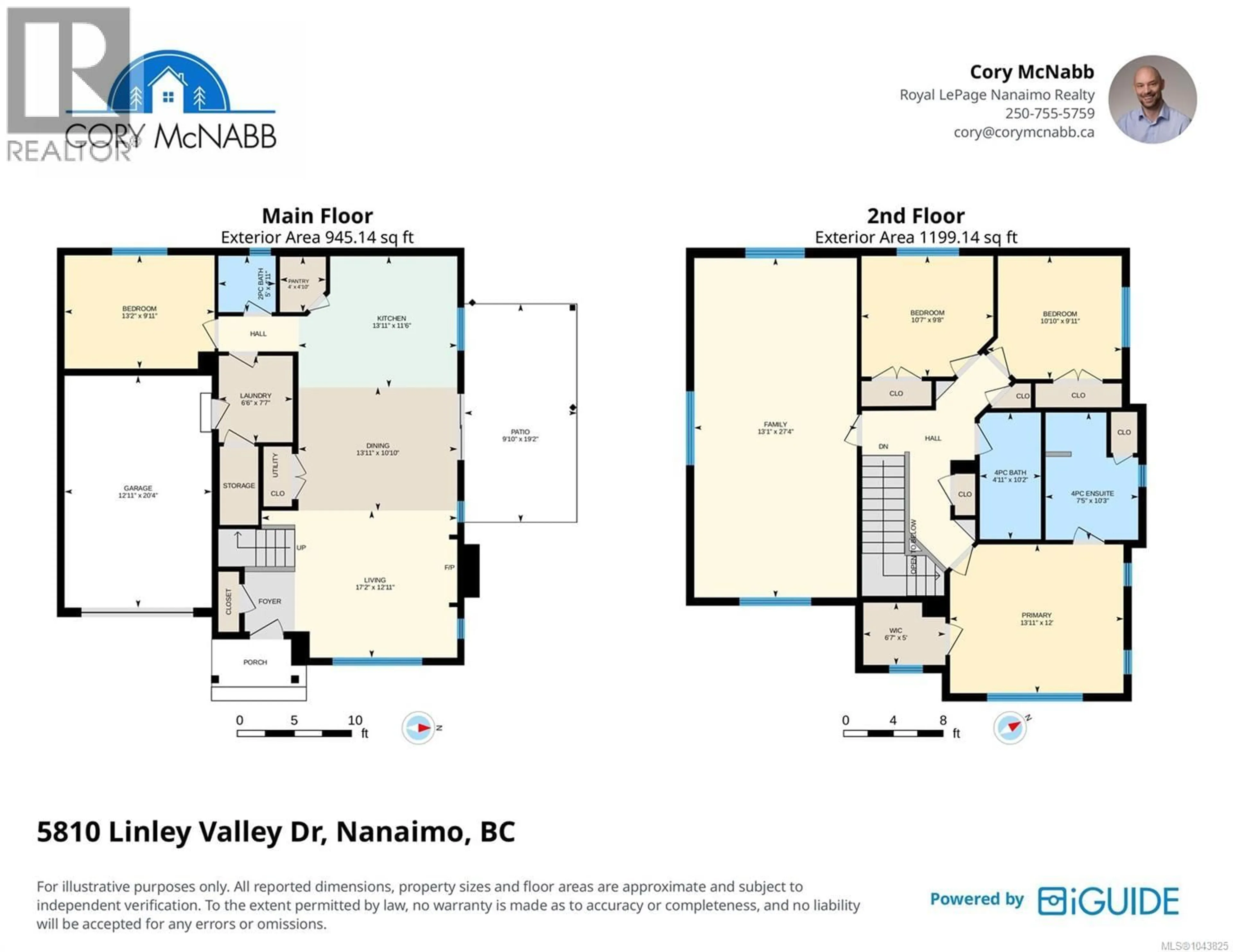 Floor plan for 5810 LINLEY VALLEY DRIVE, Nanaimo British Columbia V9T0K5