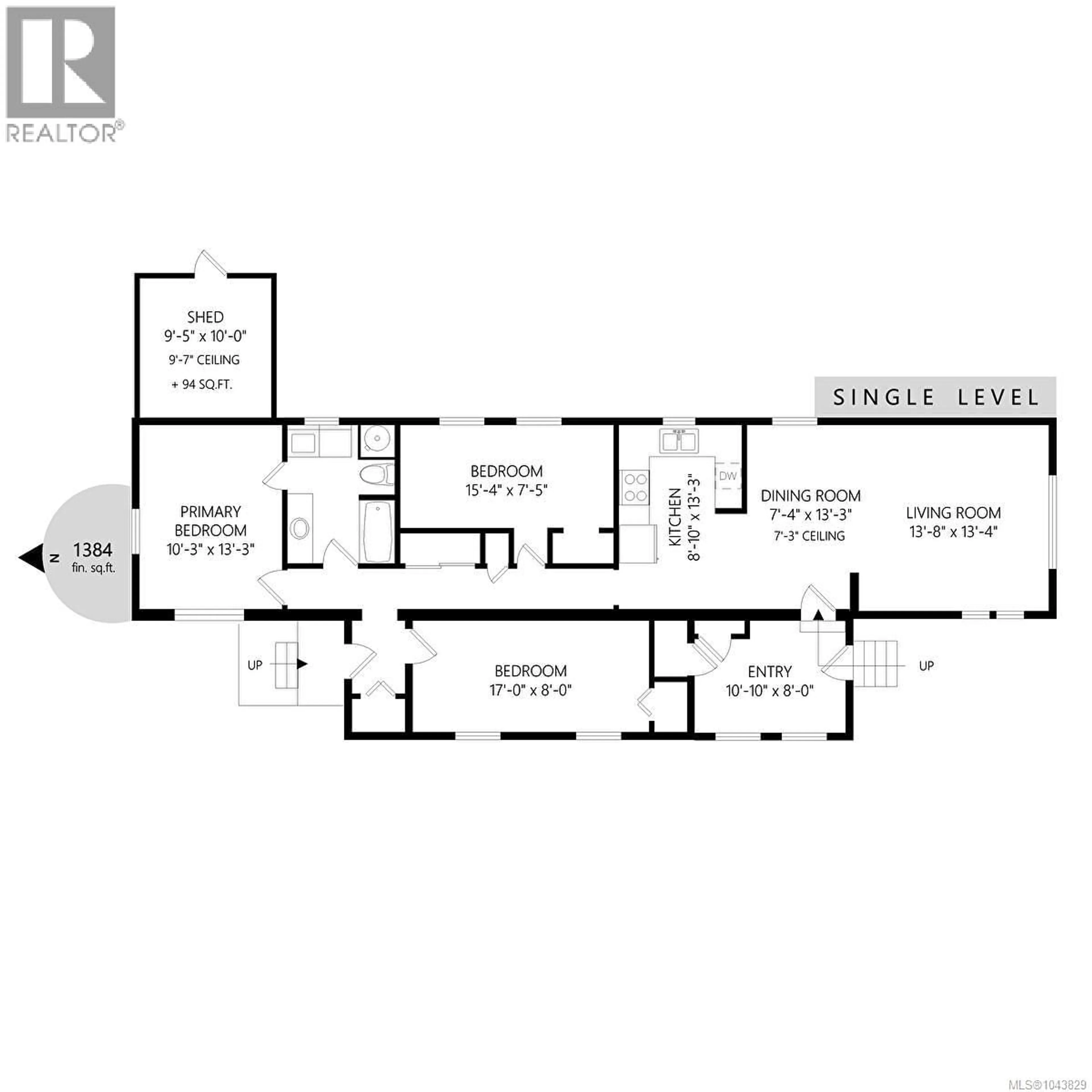 Floor plan for 29 - 1751 NORTHGATE ROAD, Cobble Hill British Columbia V8H0A3
