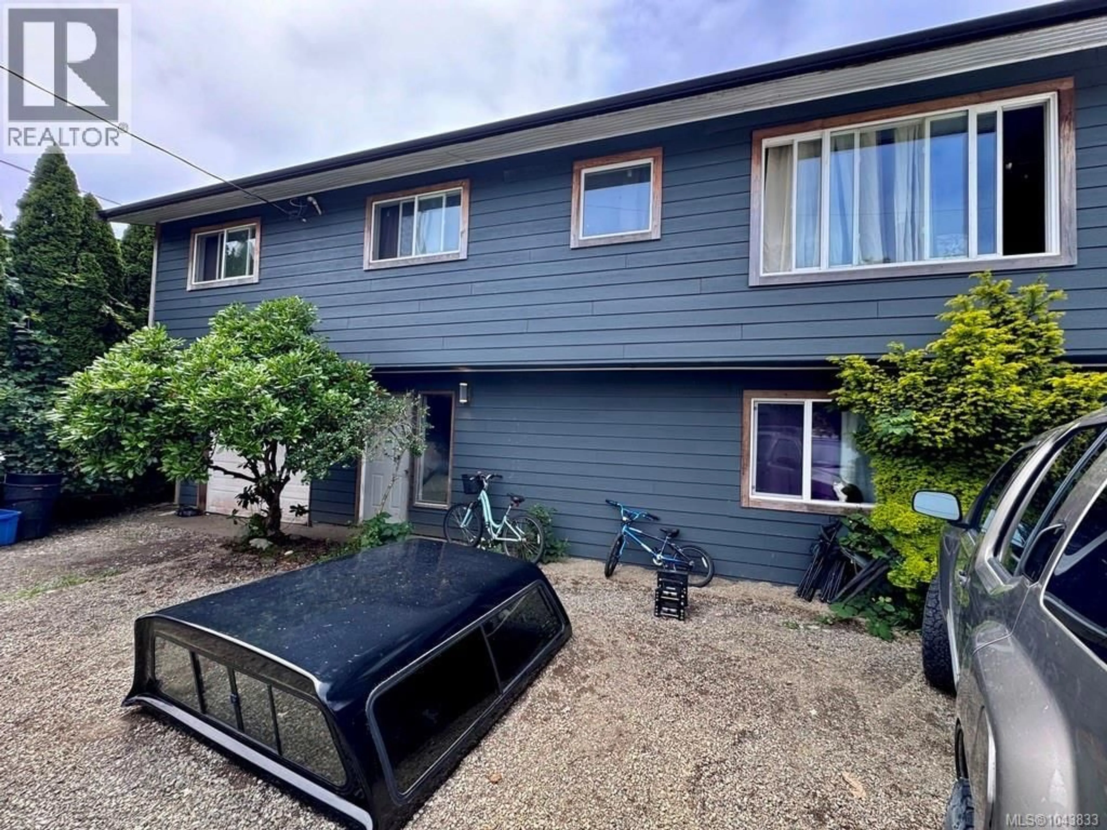 A pic from outside/outdoor area/front of a property/back of a property/a pic from drone, street for 1690 HOLLY CRESCENT, Ucluelet British Columbia V0R3A0