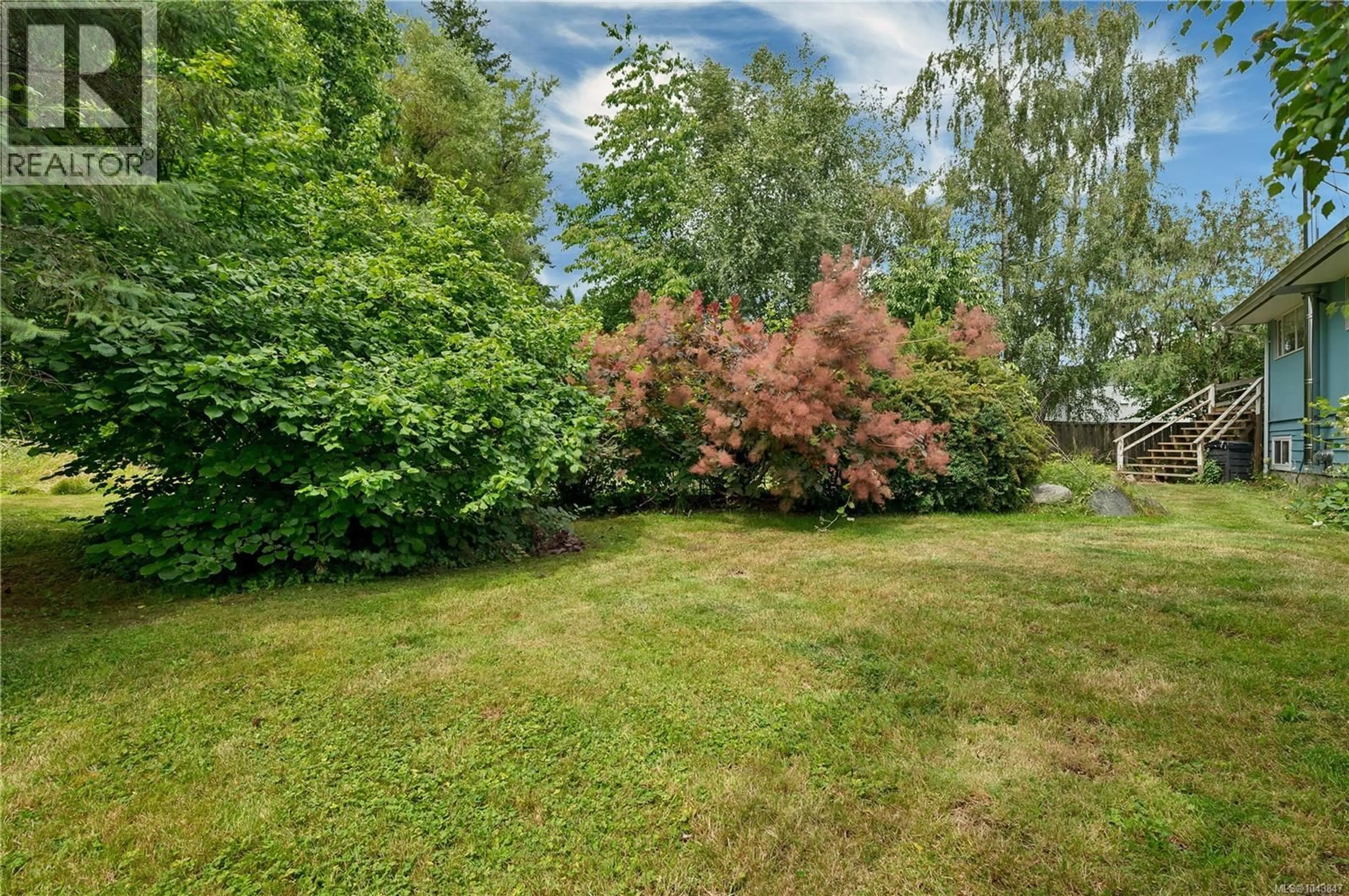 Patio, forest/trees view for 4068 BARCLAY ROAD, Campbell River British Columbia V9W4Y6