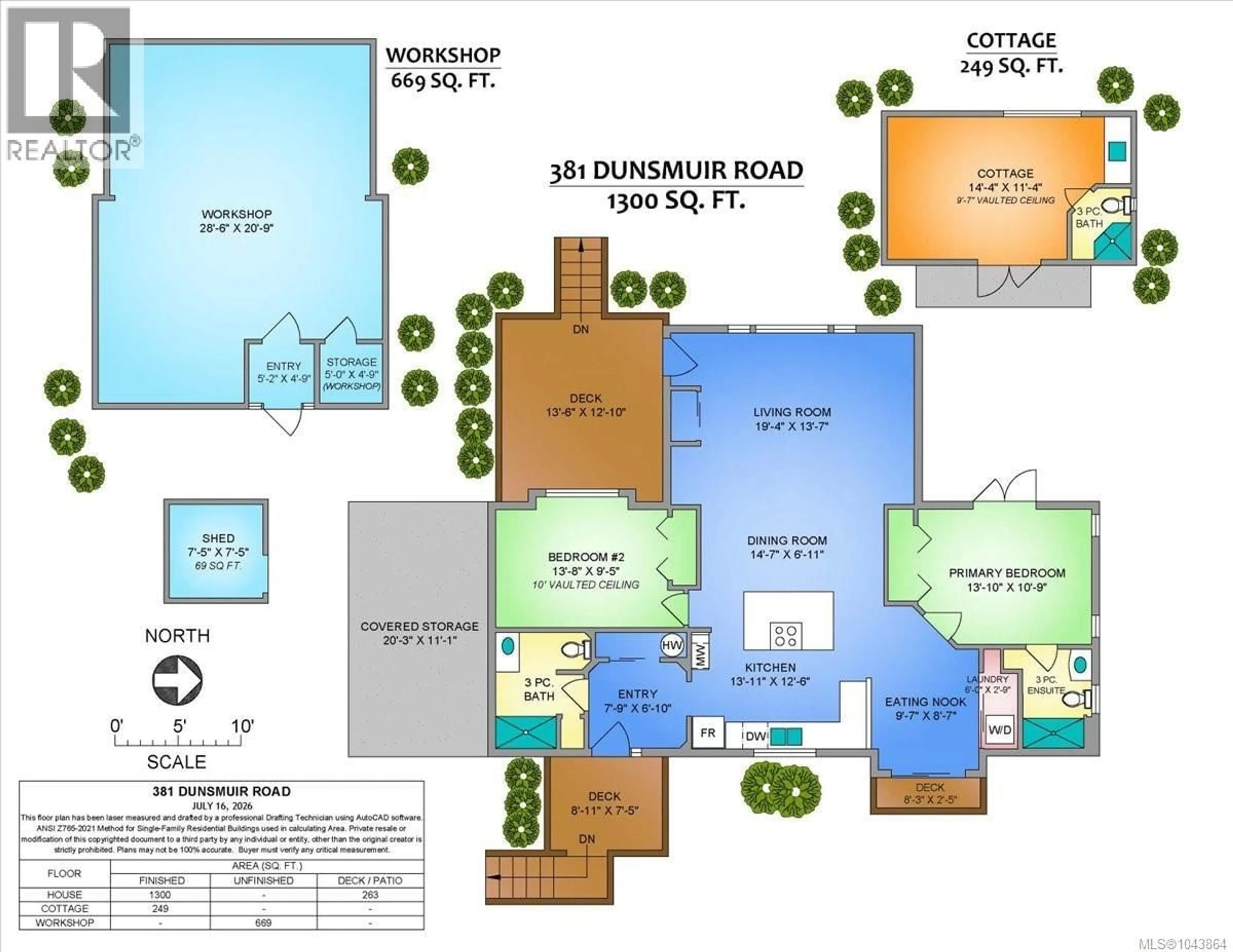 Floor plan for 381 DUNSMUIR ROAD, Qualicum Beach British Columbia V9K2A1