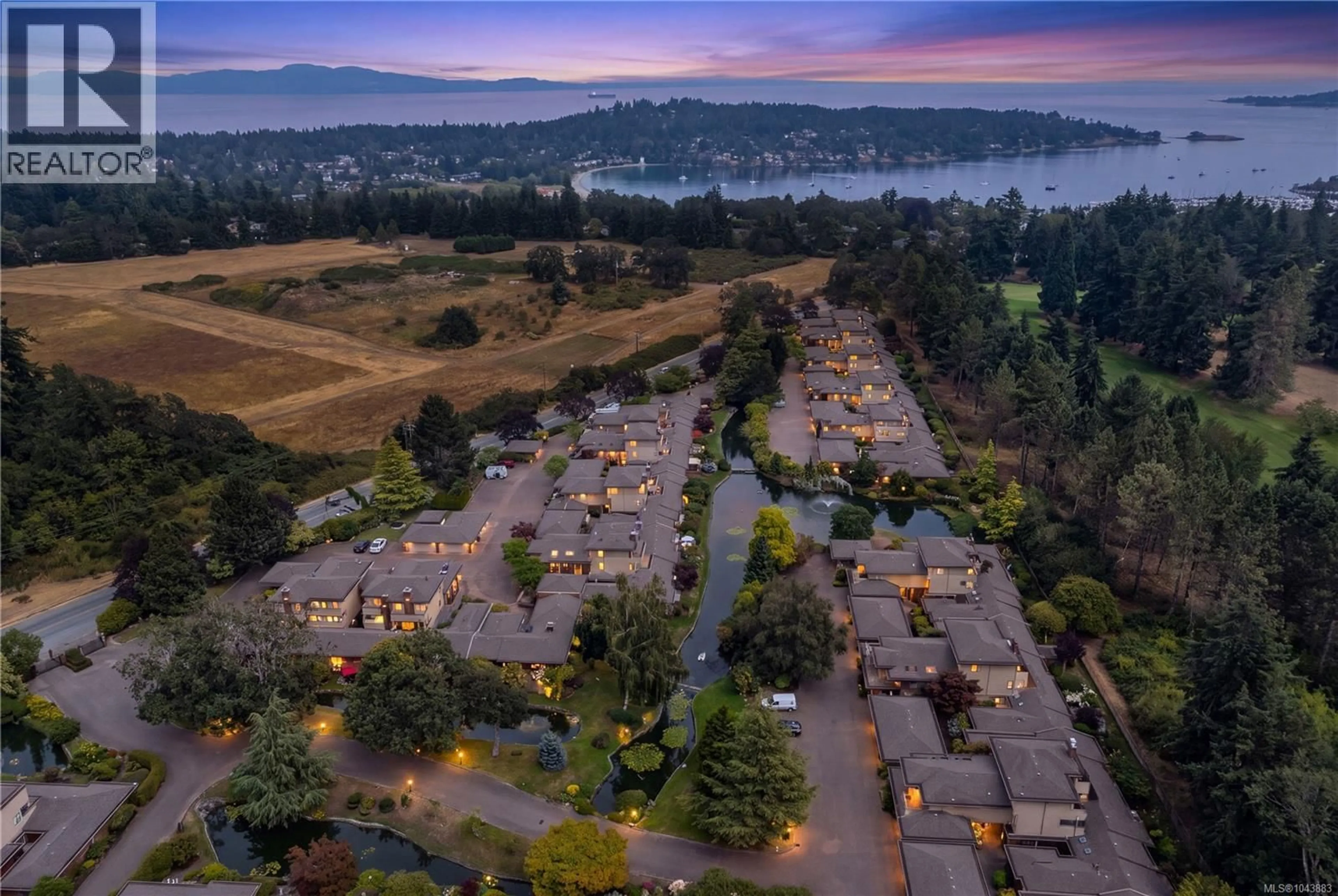 A pic from outside/outdoor area/front of a property/back of a property/a pic from drone, mountain view for 129 - 2345 CEDAR HILL CROSS ROAD, Oak Bay British Columbia V8P5M8