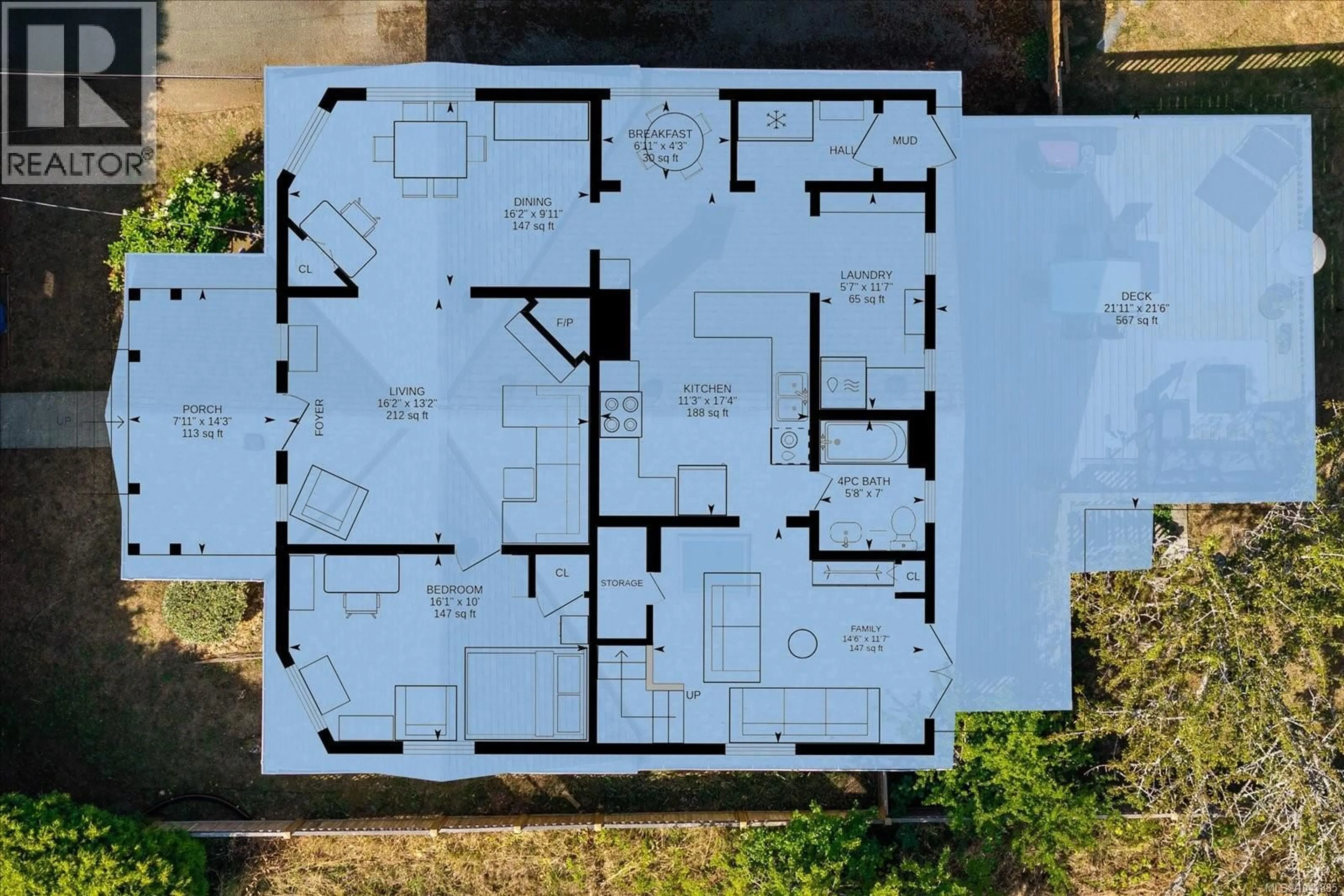 Floor plan for 342 HOWARD AVENUE, Nanaimo British Columbia V9R3R7