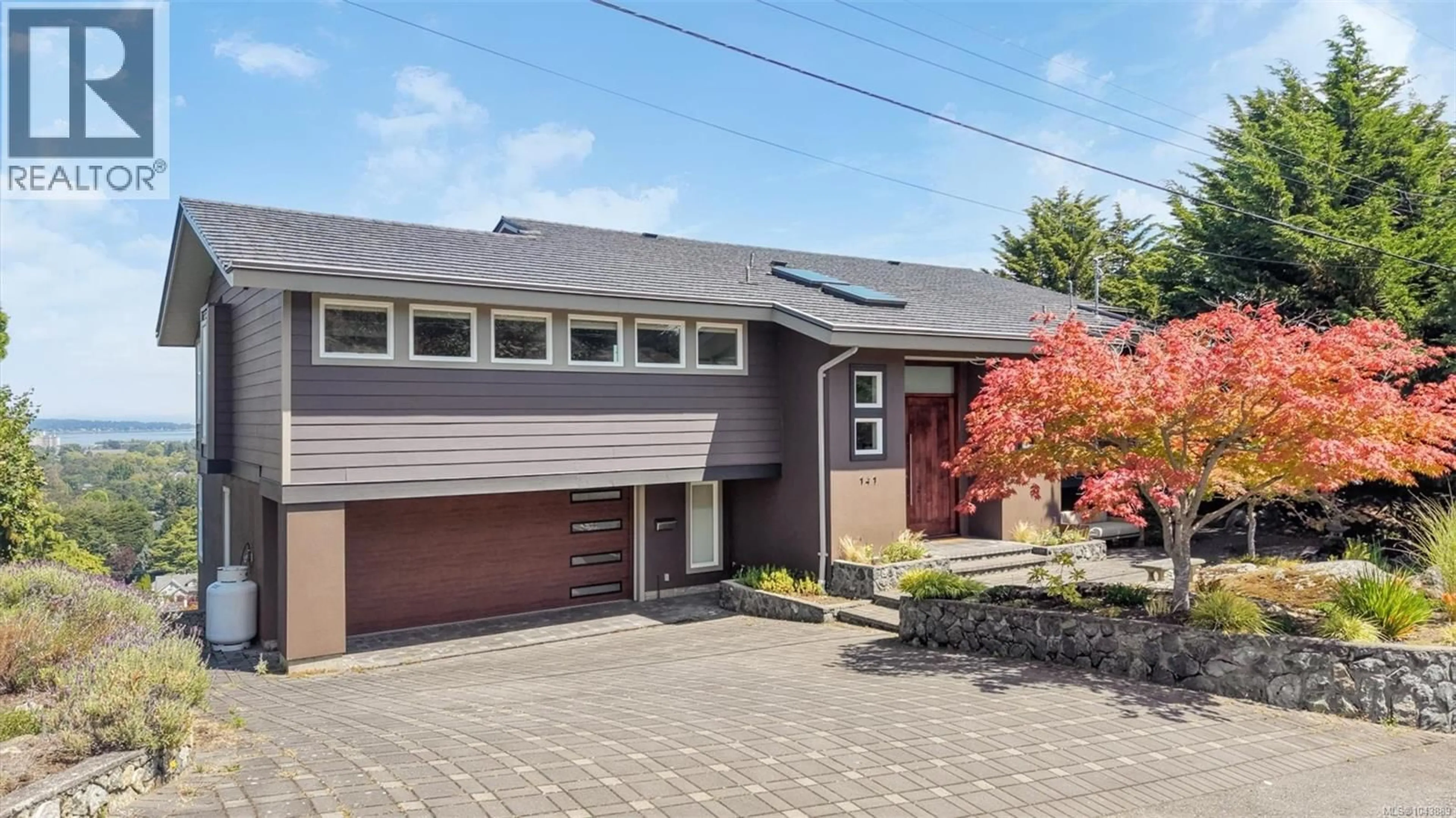 Home with brick exterior material, street for 141 DENISON ROAD, Oak Bay British Columbia V8S4K2