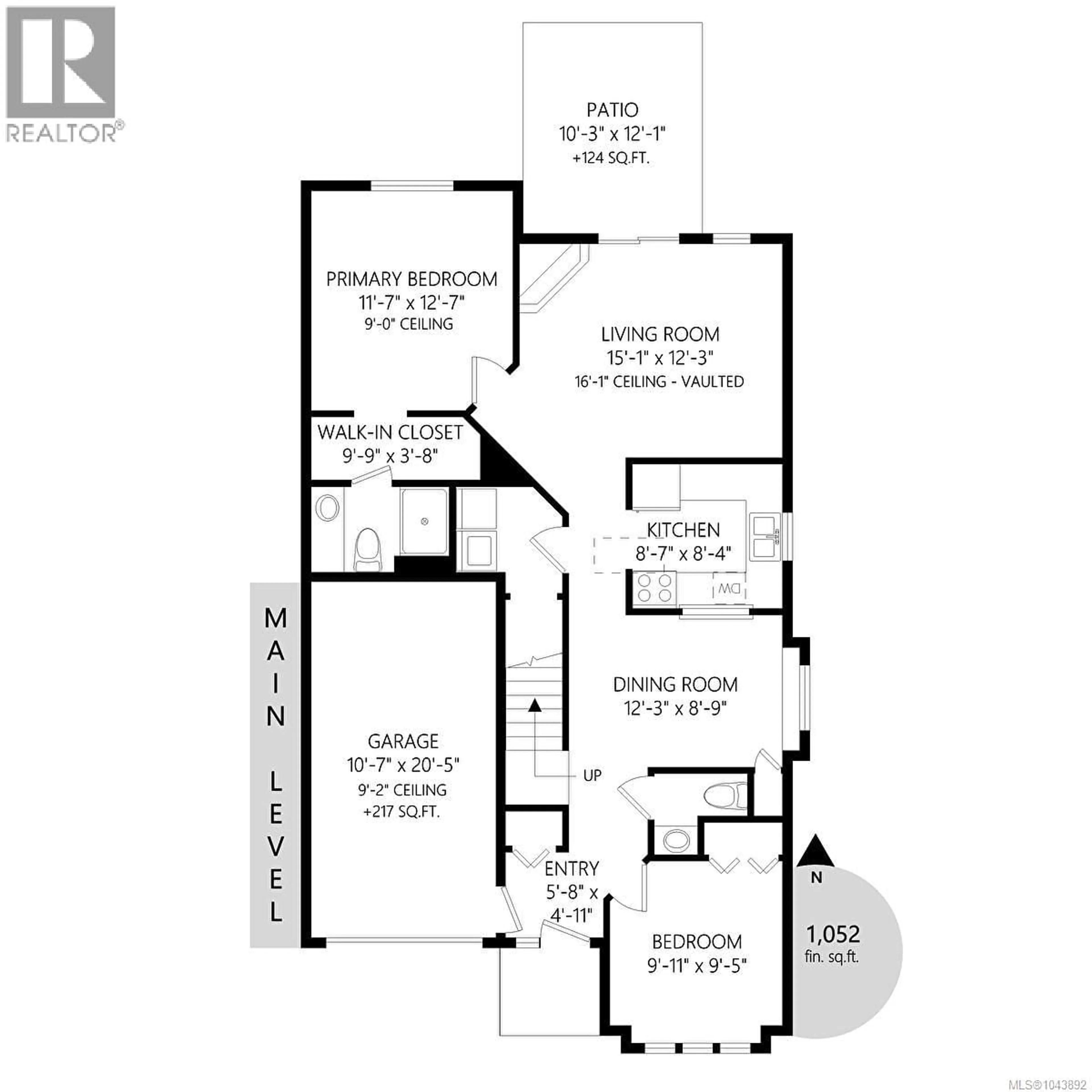 Floor plan for 3 - 131 MCKINSTRY ROAD, Duncan British Columbia V9L3X7