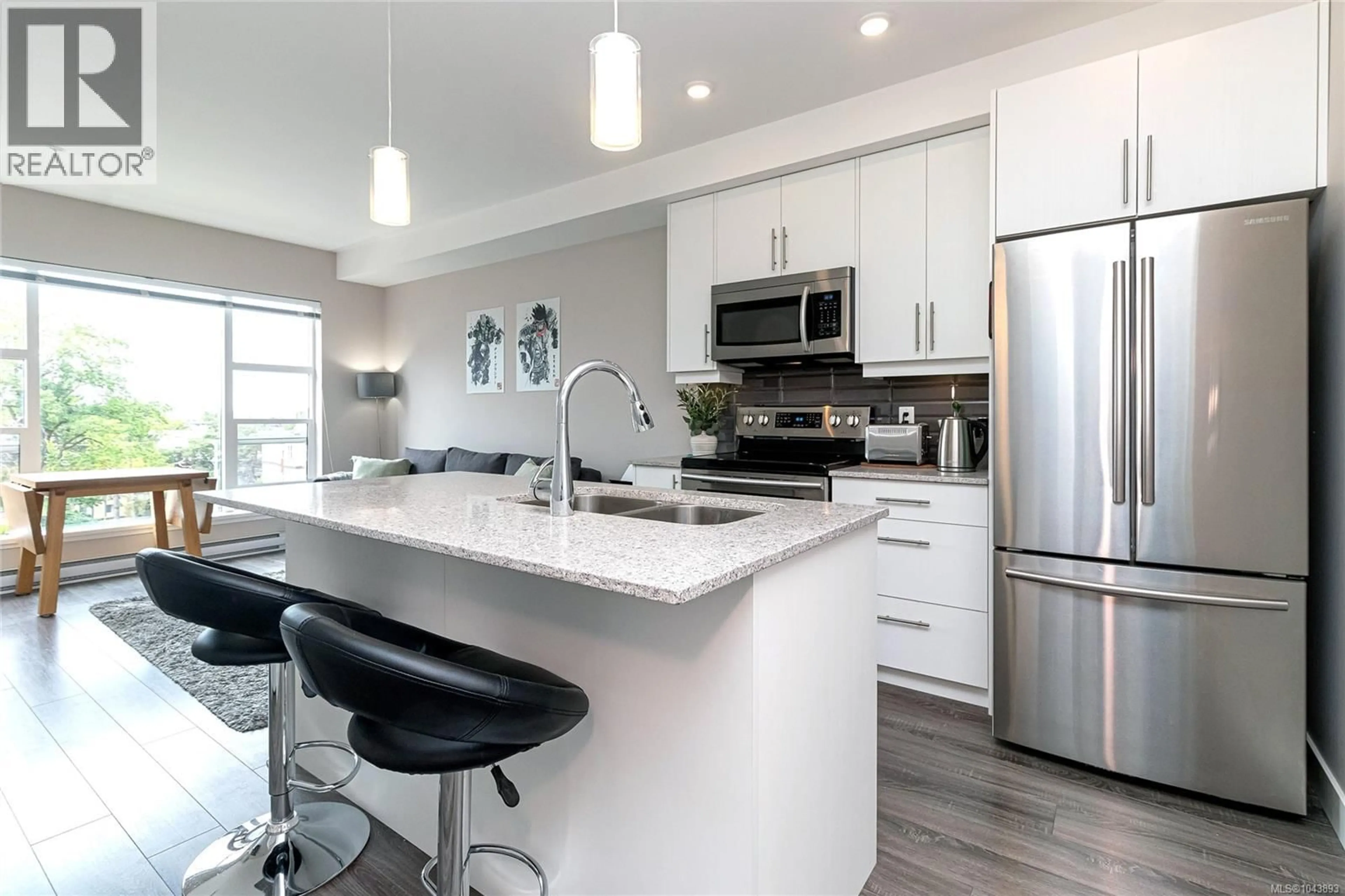 Open concept kitchen, unknown for 401 - 1016 INVERNESS ROAD, Saanich British Columbia V8X2S1