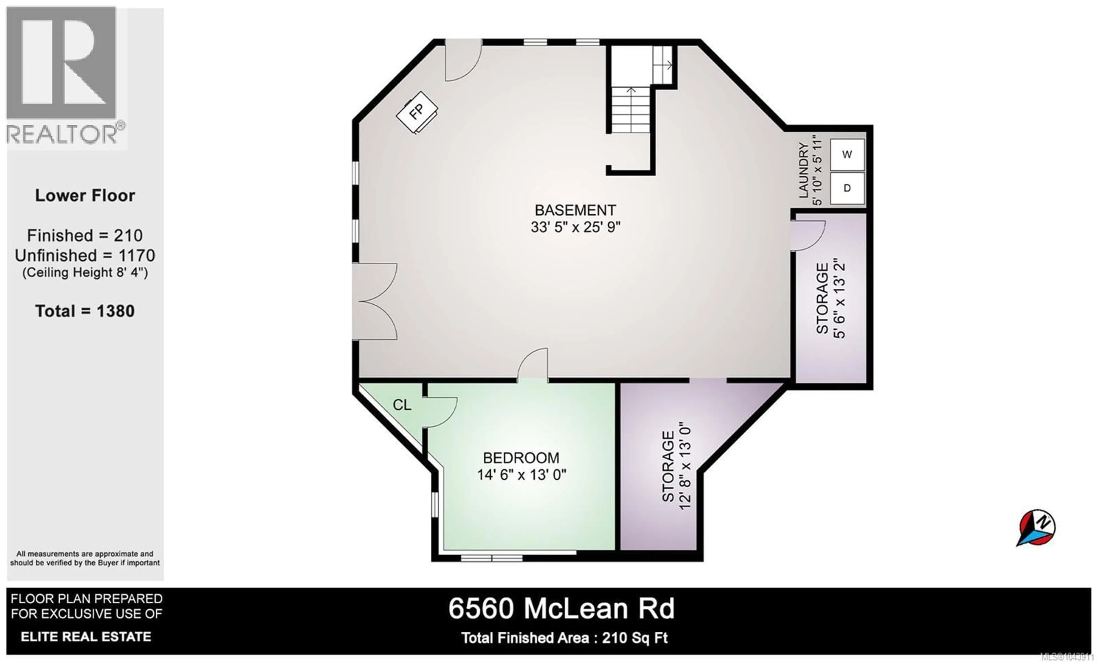 Floor plan for 6560 MCLEAN ROAD, Lake Cowichan British Columbia V0R2G0