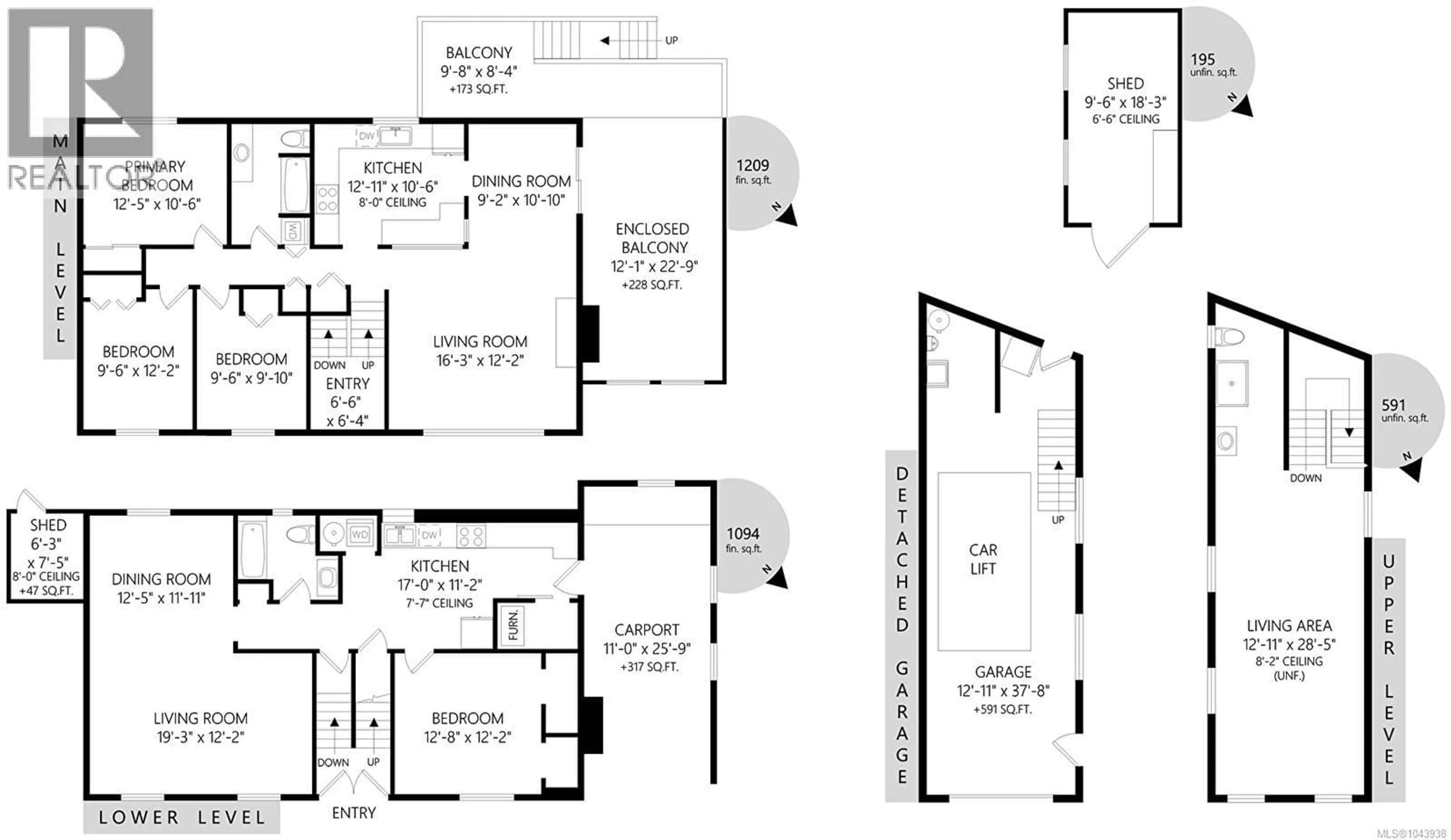 Floor plan for 1327 JUSTINE PLACE, Langford British Columbia V9B4J1