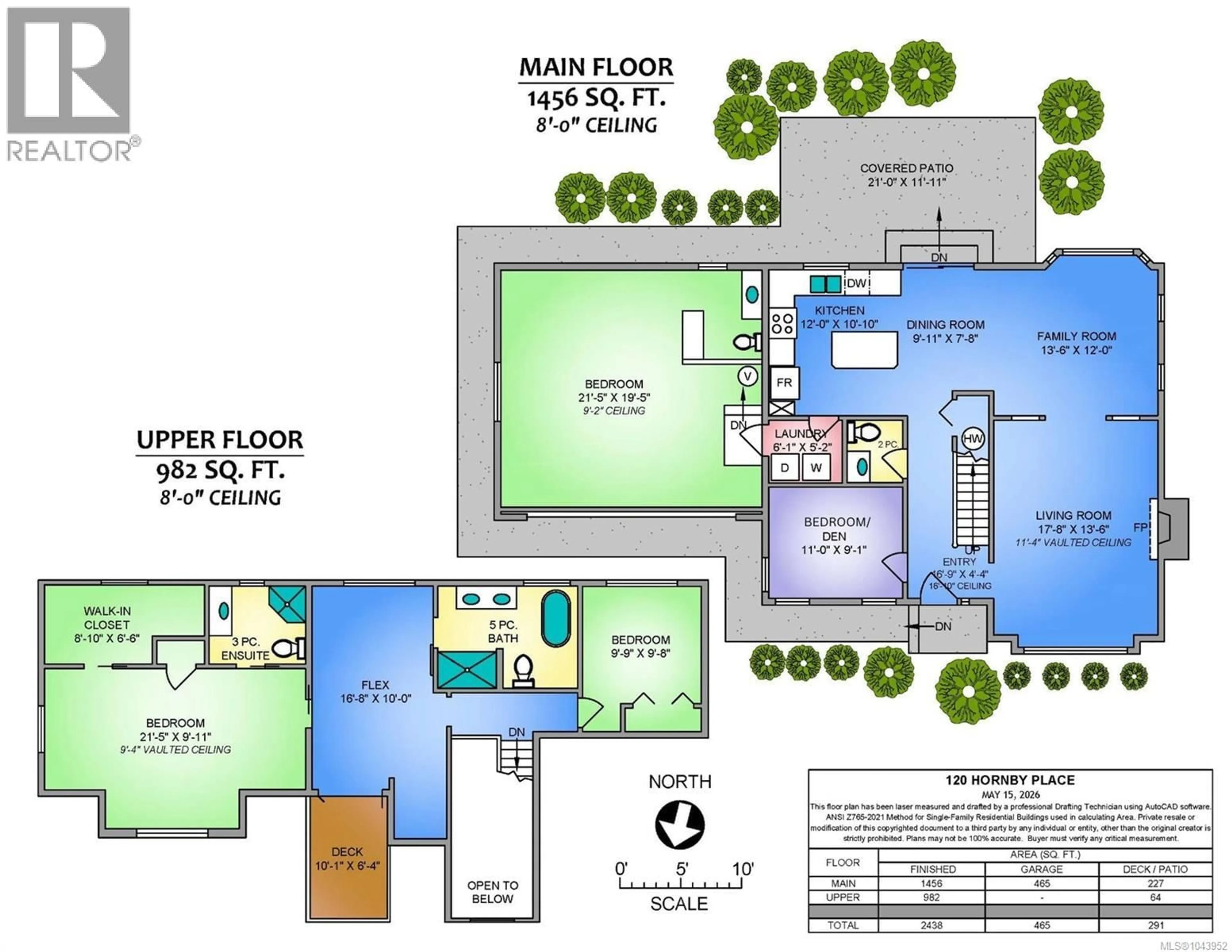 Floor plan for 120 HORNBY PLACE, Qualicum Beach British Columbia V9K1R6