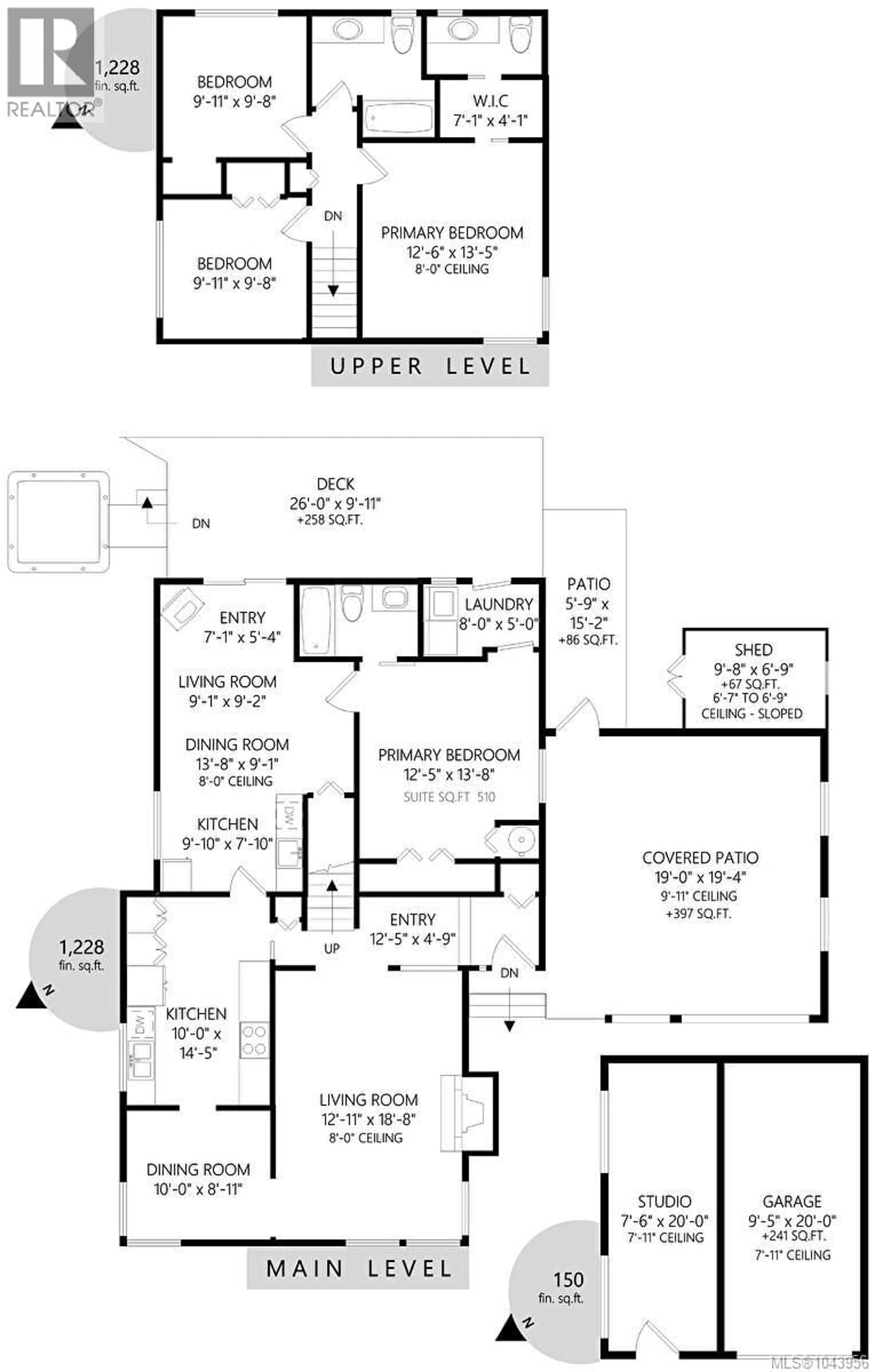 Floor plan for 1734 MAPLE GLEN PLACE, Cowichan Bay British Columbia V0R1N1