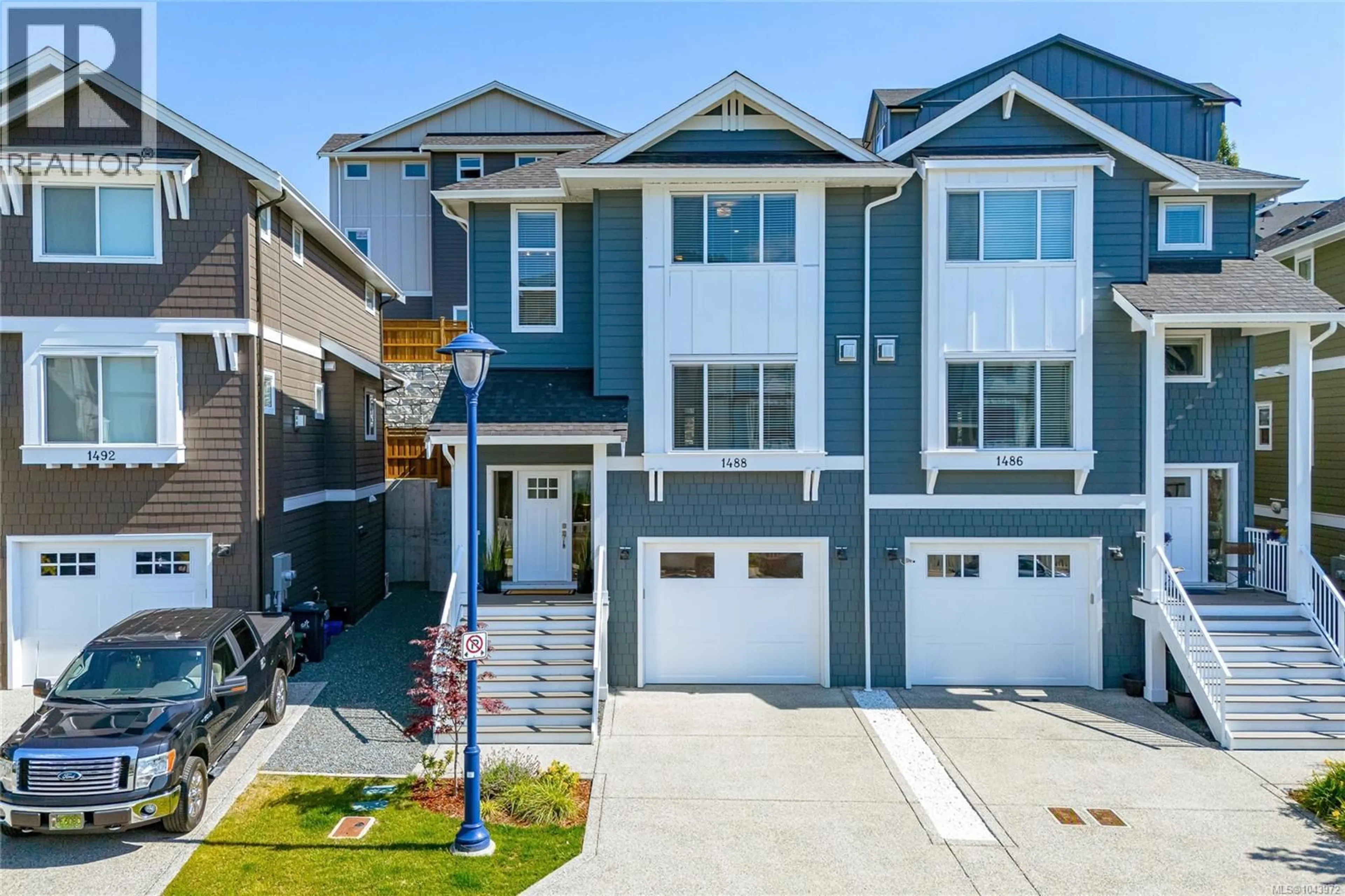 Home with vinyl exterior material, street for 1488 ATLAS DRIVE, Langford British Columbia V9B7C3