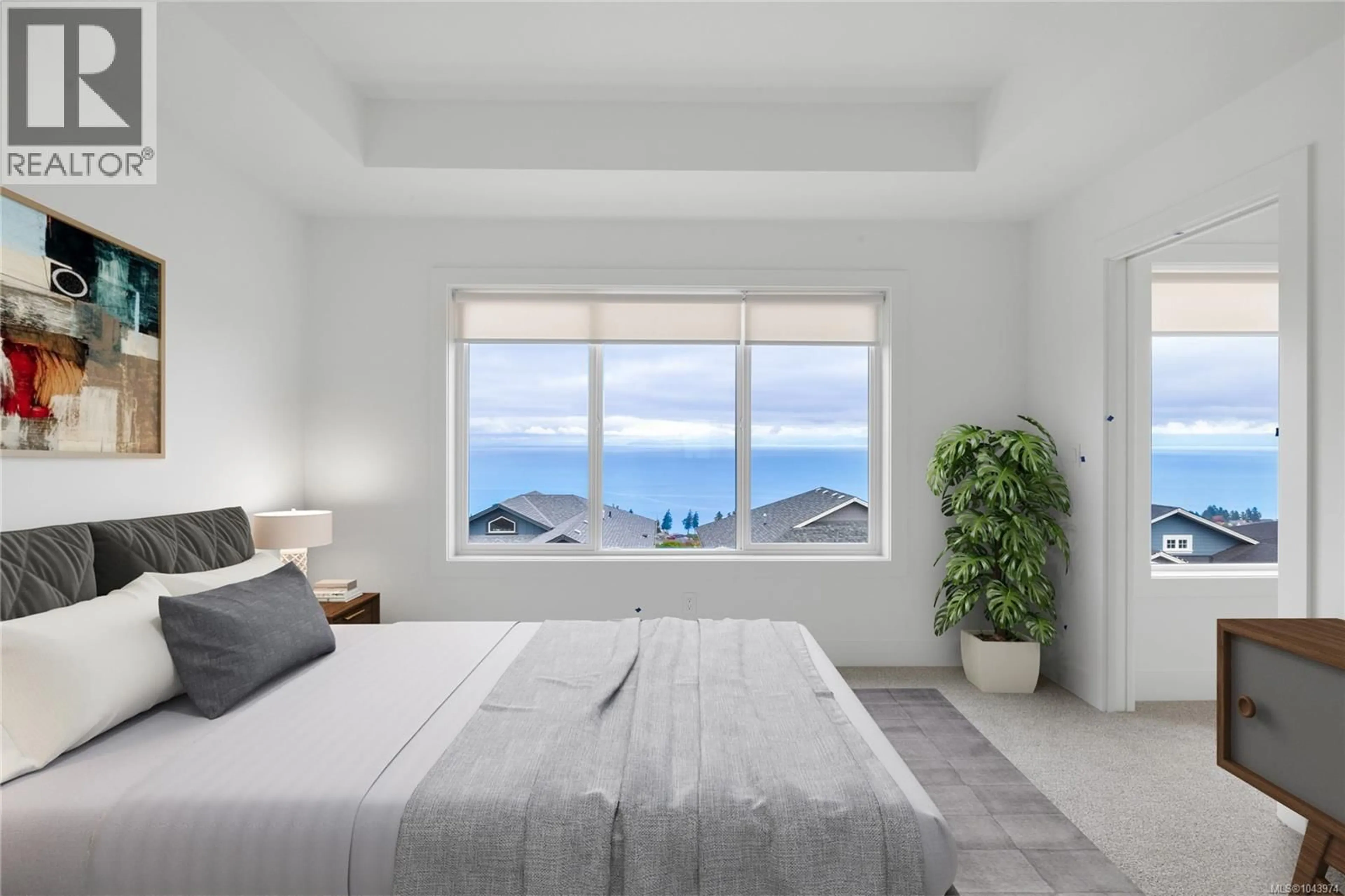 Bedroom with bed, unknown for 107 - 151 ROYAL PACIFIC WAY, Nanaimo British Columbia V9T0B9