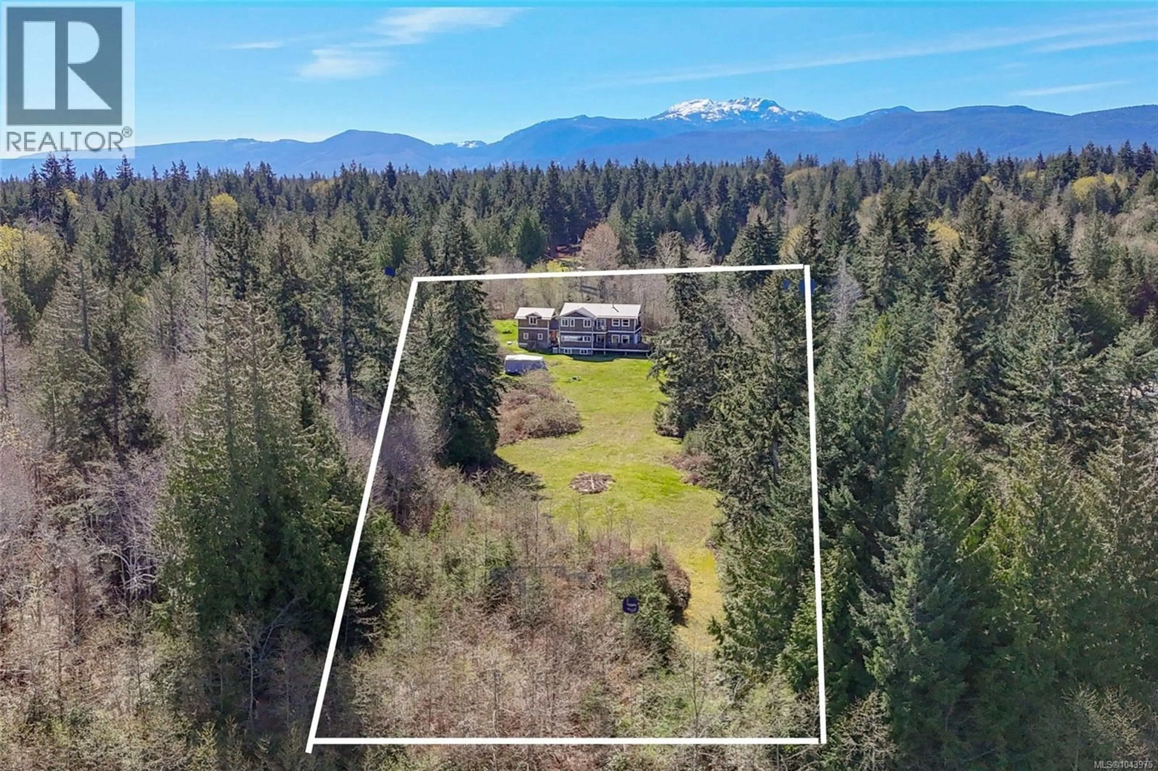 A pic from outside/outdoor area/front of a property/back of a property/a pic from drone, forest/trees view for 2835 OLYMPIC ROAD, Qualicum Beach British Columbia V9K2L8