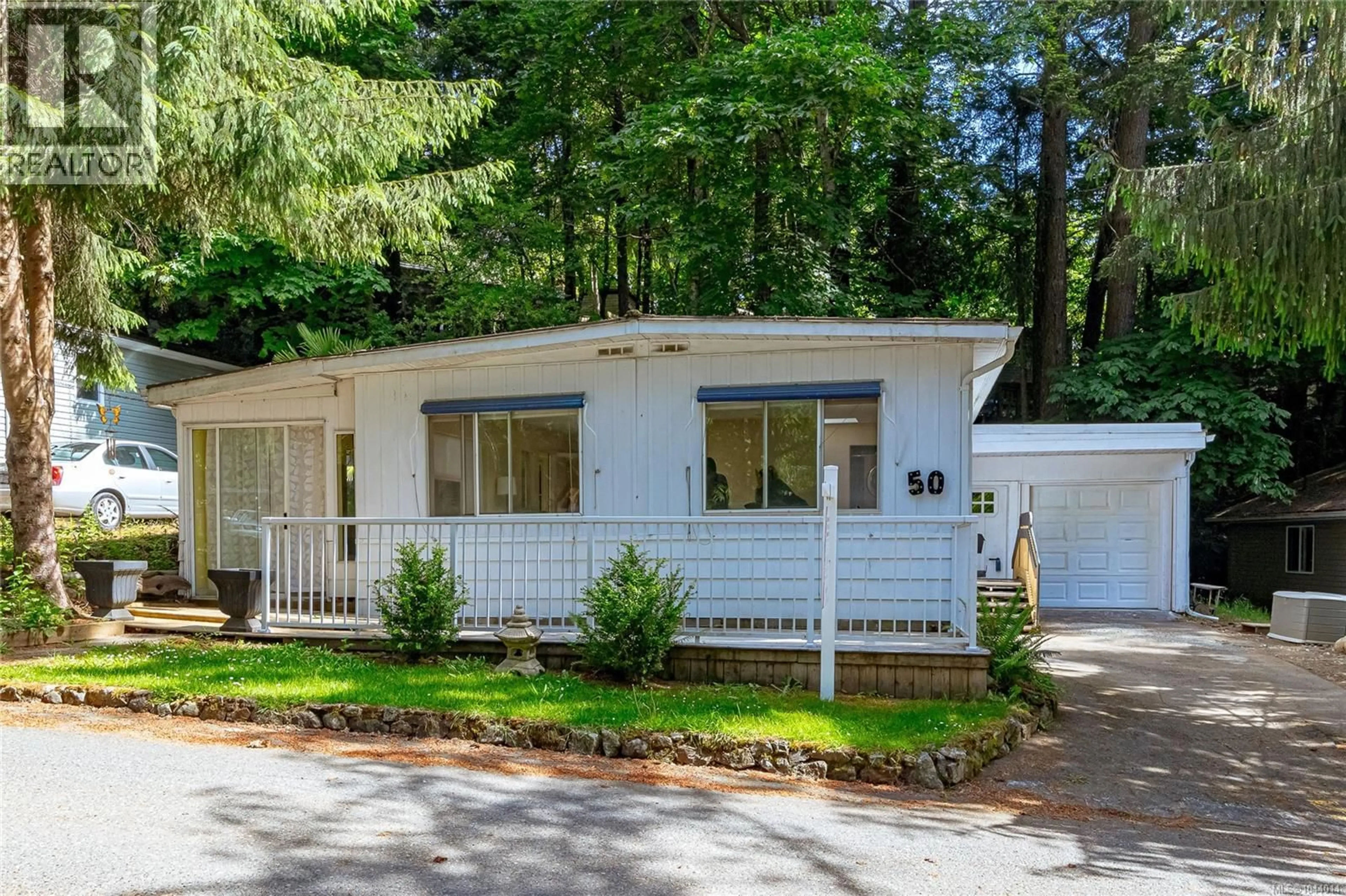 Home with vinyl exterior material, street for 50 - 2500 FLORENCE LAKE ROAD, Langford British Columbia V9B4H2