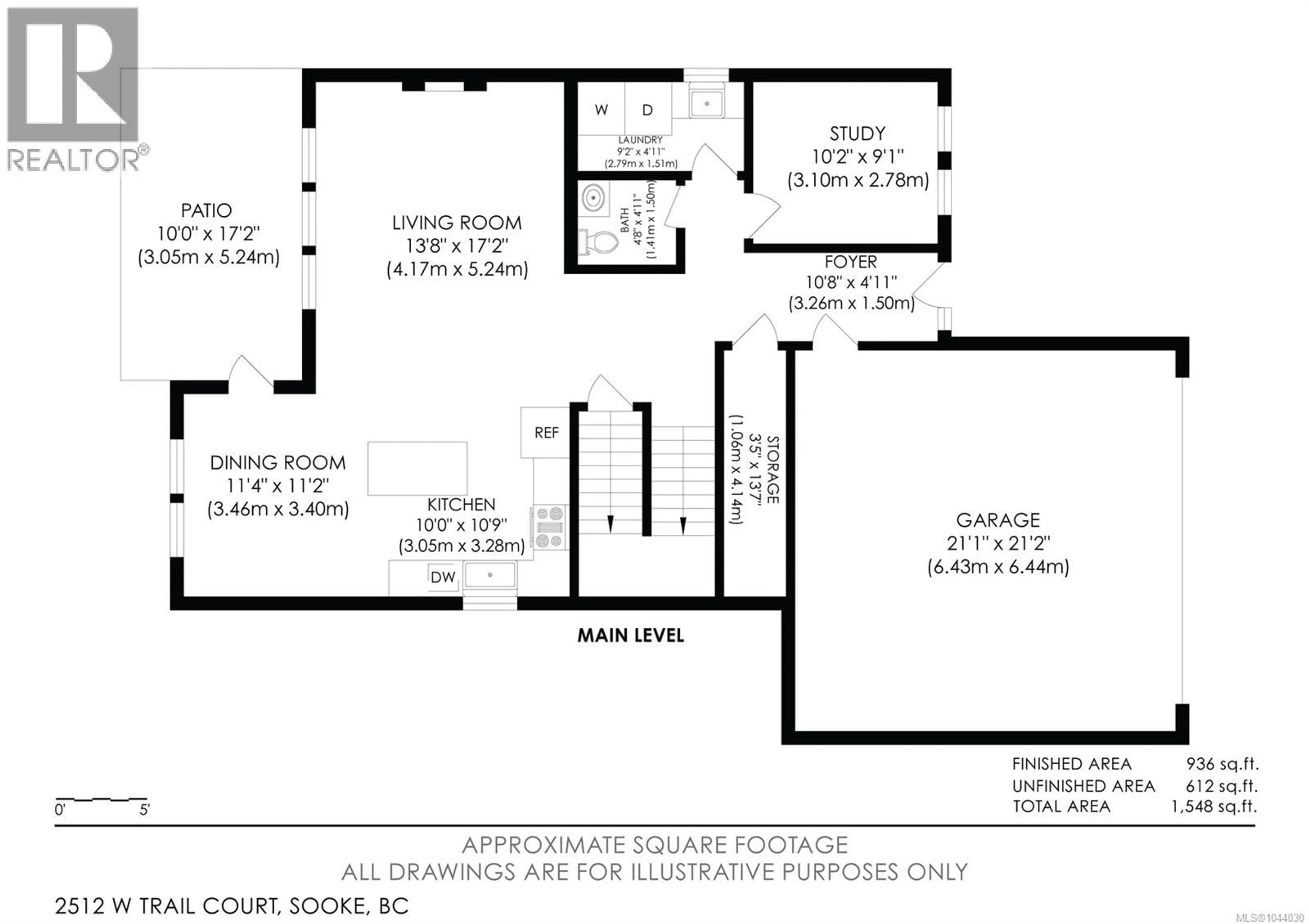 Floor plan for 2512 WEST TRAIL COURT, Sooke British Columbia V9Z1P3
