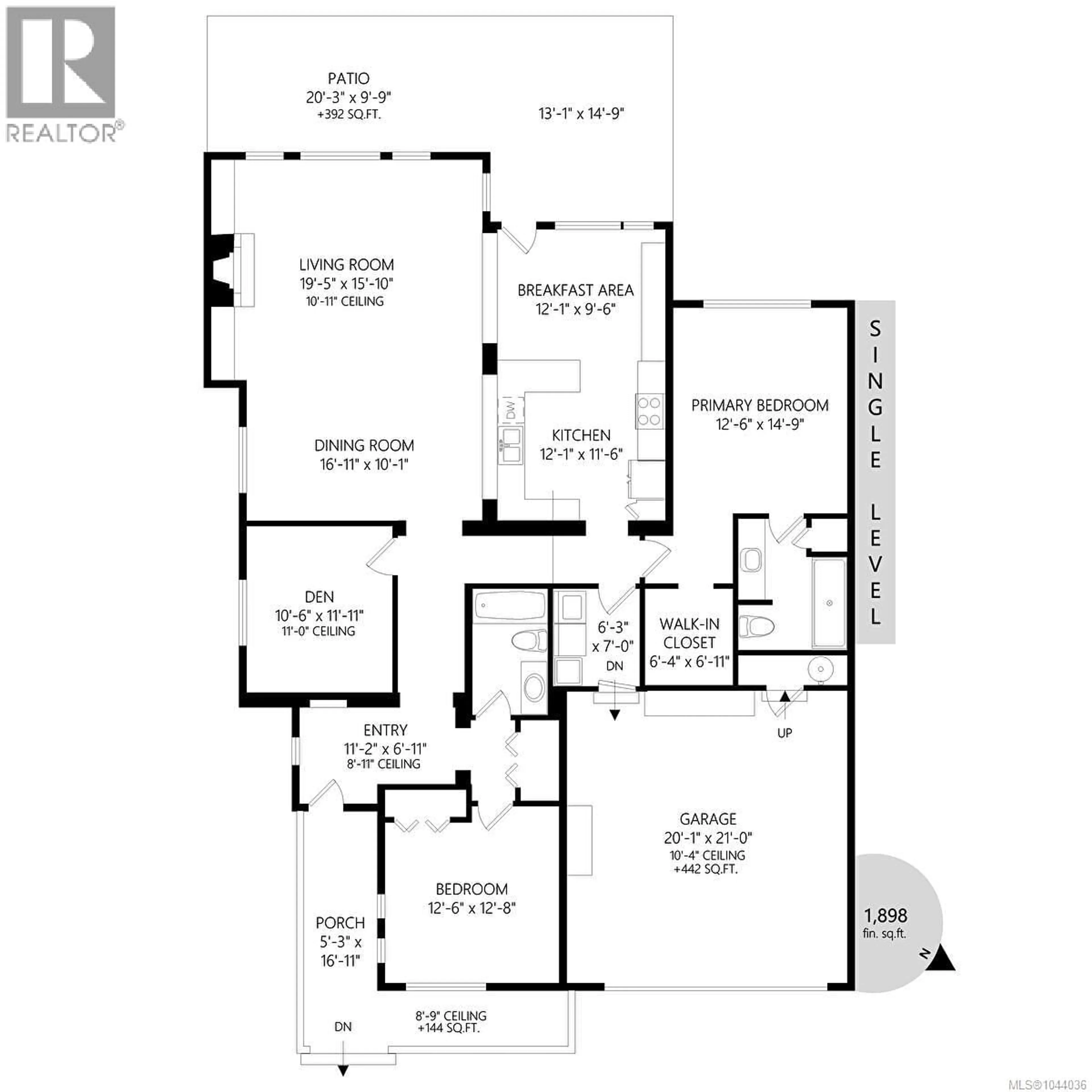 Floor plan for 1384 CAPE COD DRIVE, Parksville British Columbia V9P2Y3