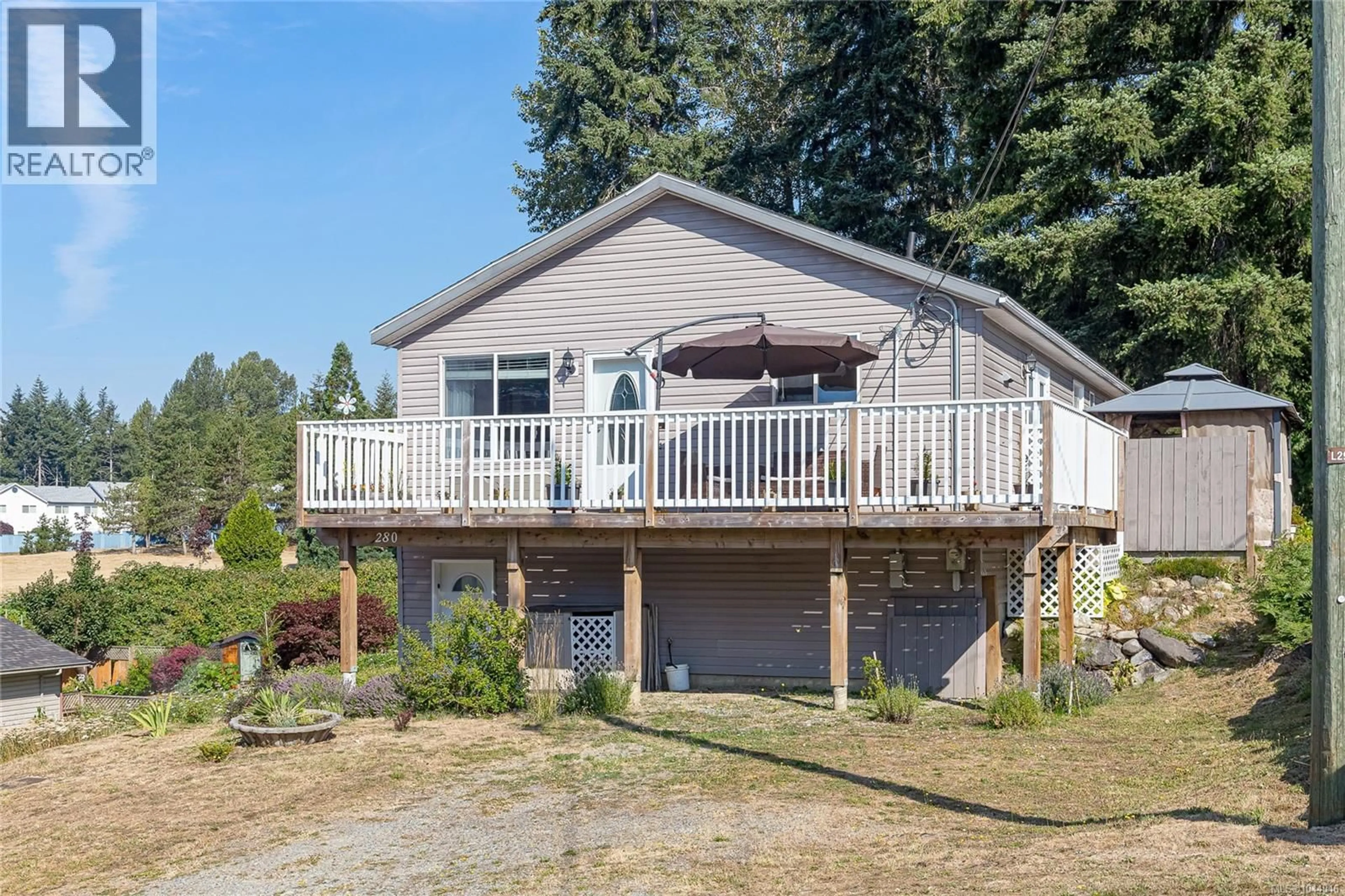 Home with vinyl exterior material, unknown for 280 LAKE PARK ROAD, Lake Cowichan British Columbia V0R2G0