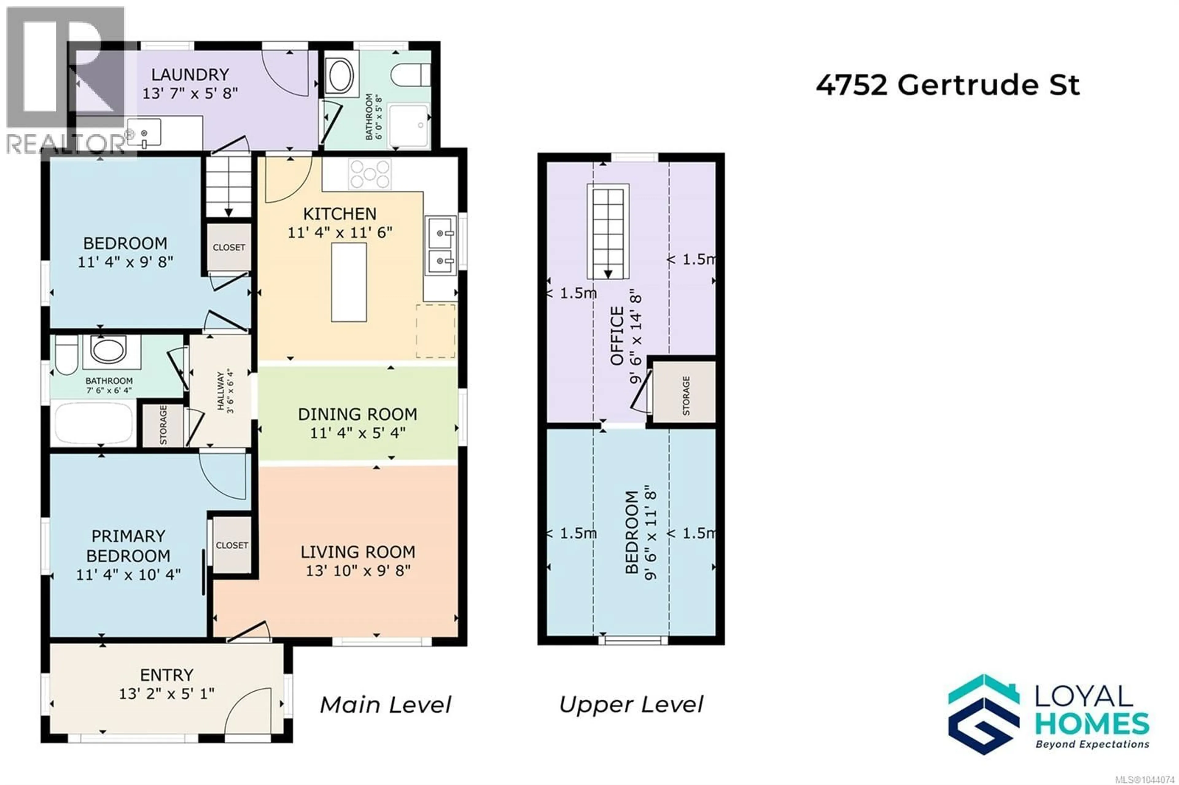 Floor plan for 4752 GERTRUDE STREET, Port Alberni British Columbia V9Y6K5