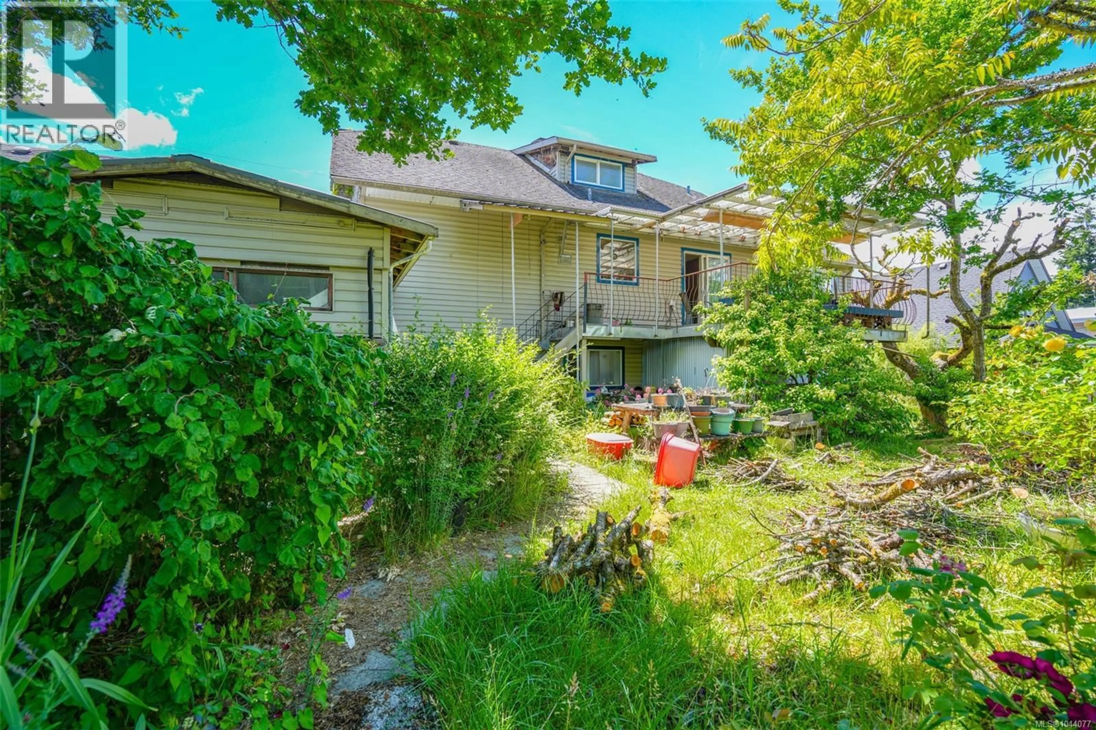 A pic from outside/outdoor area/front of a property/back of a property/a pic from drone, street for 4351 LATHOM ROAD, Port Alberni British Columbia V9Y5T1