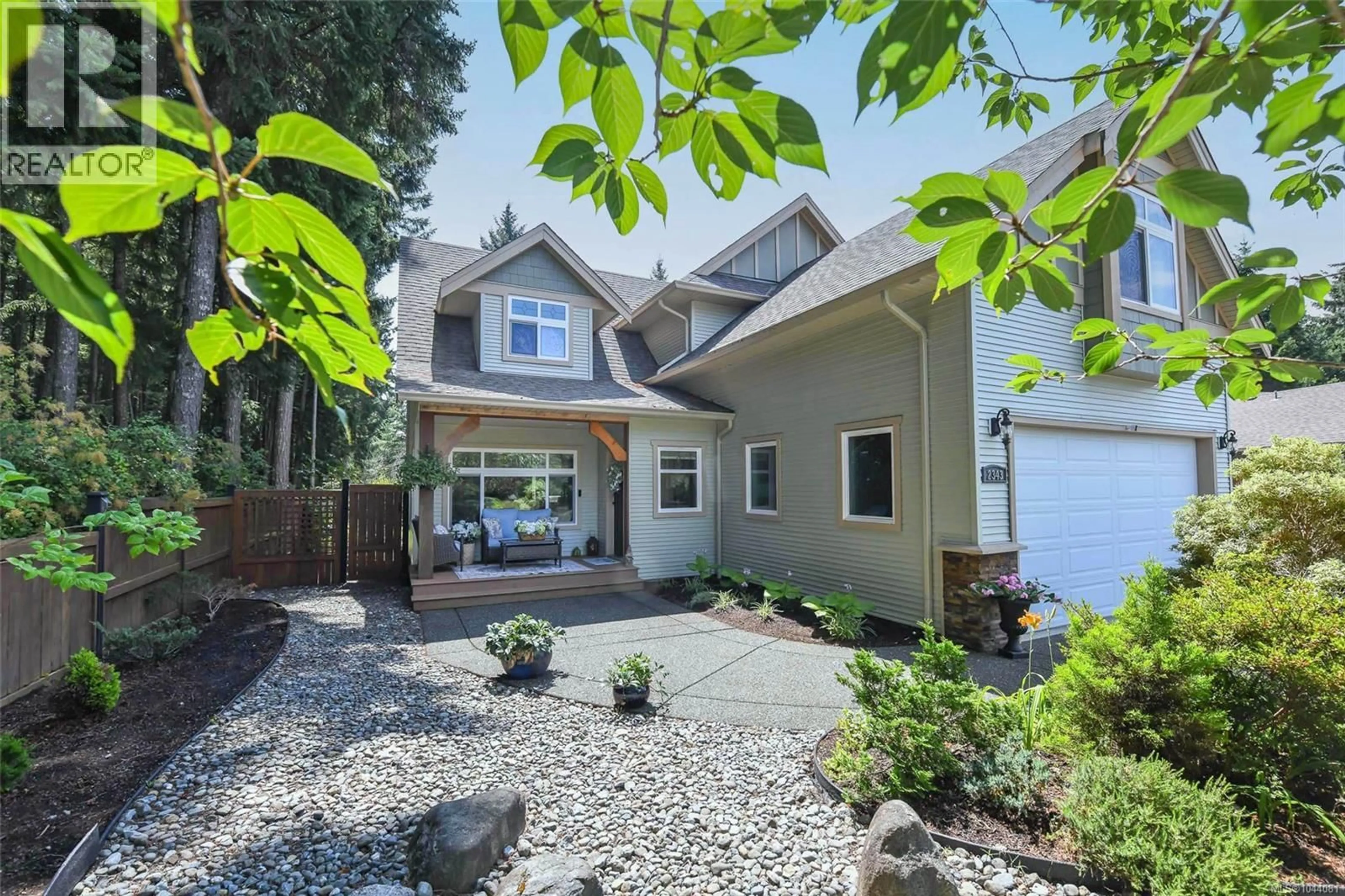Home with vinyl exterior material, street for 2343 TUTOR DRIVE, Comox British Columbia V9M0A7