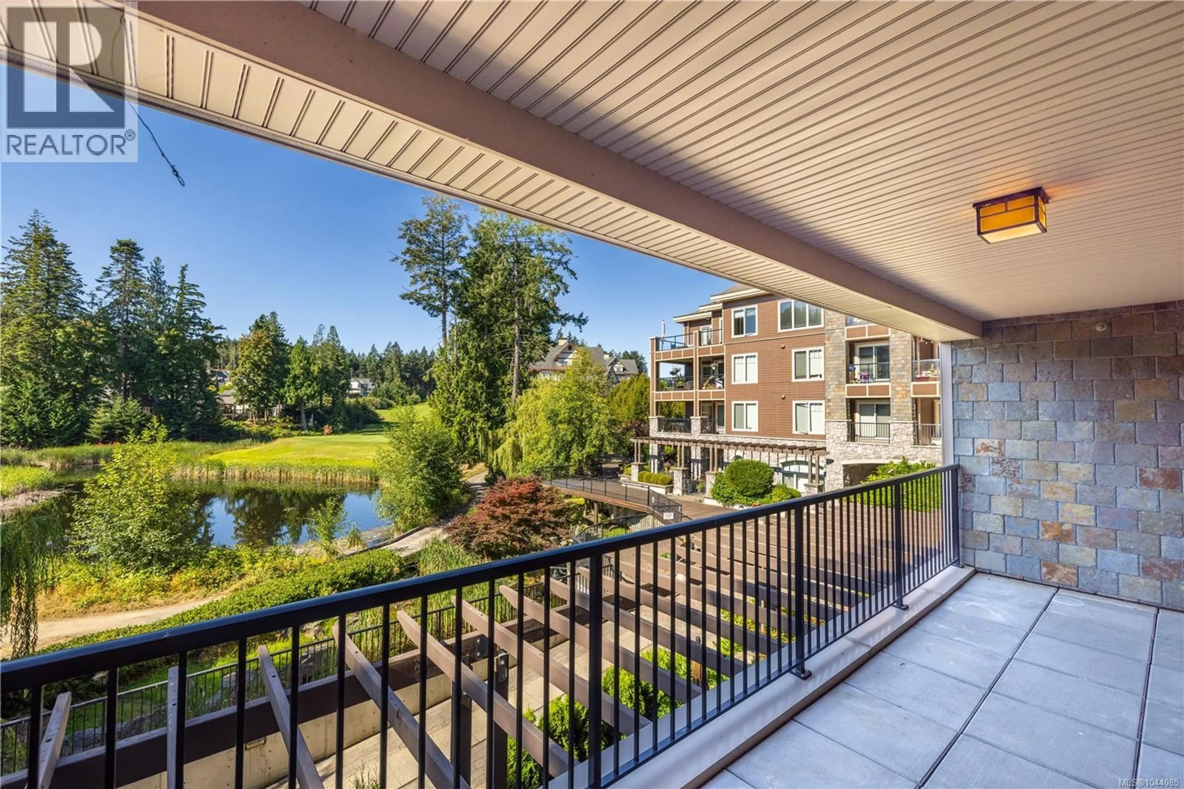Patio, water/lake/river/ocean view for 204 - 1325 BEAR MOUNTAIN PARKWAY SOUTH, Langford British Columbia V9B6T8