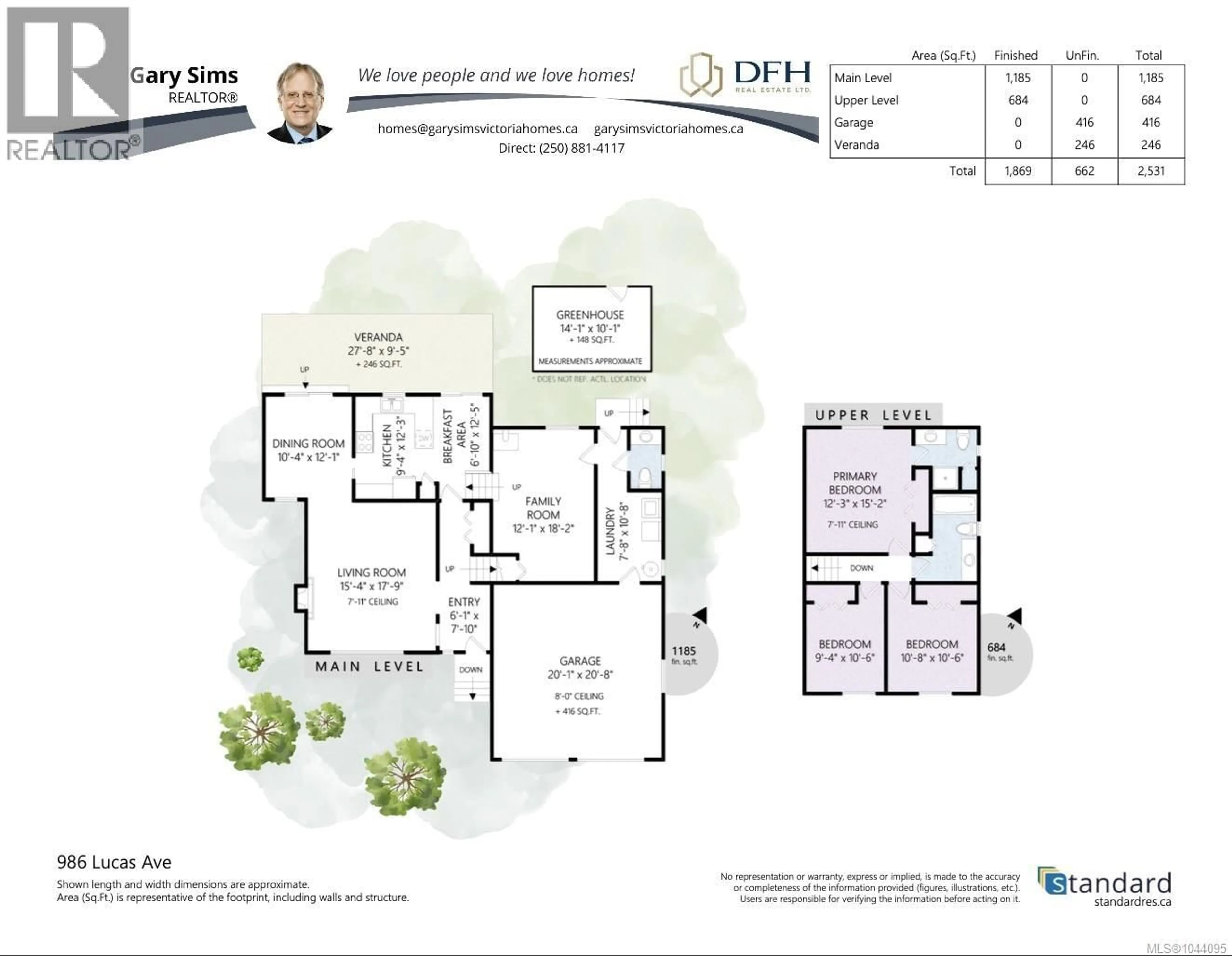 Floor plan for 986 LUCAS AVENUE, Saanich British Columbia V8X4H5