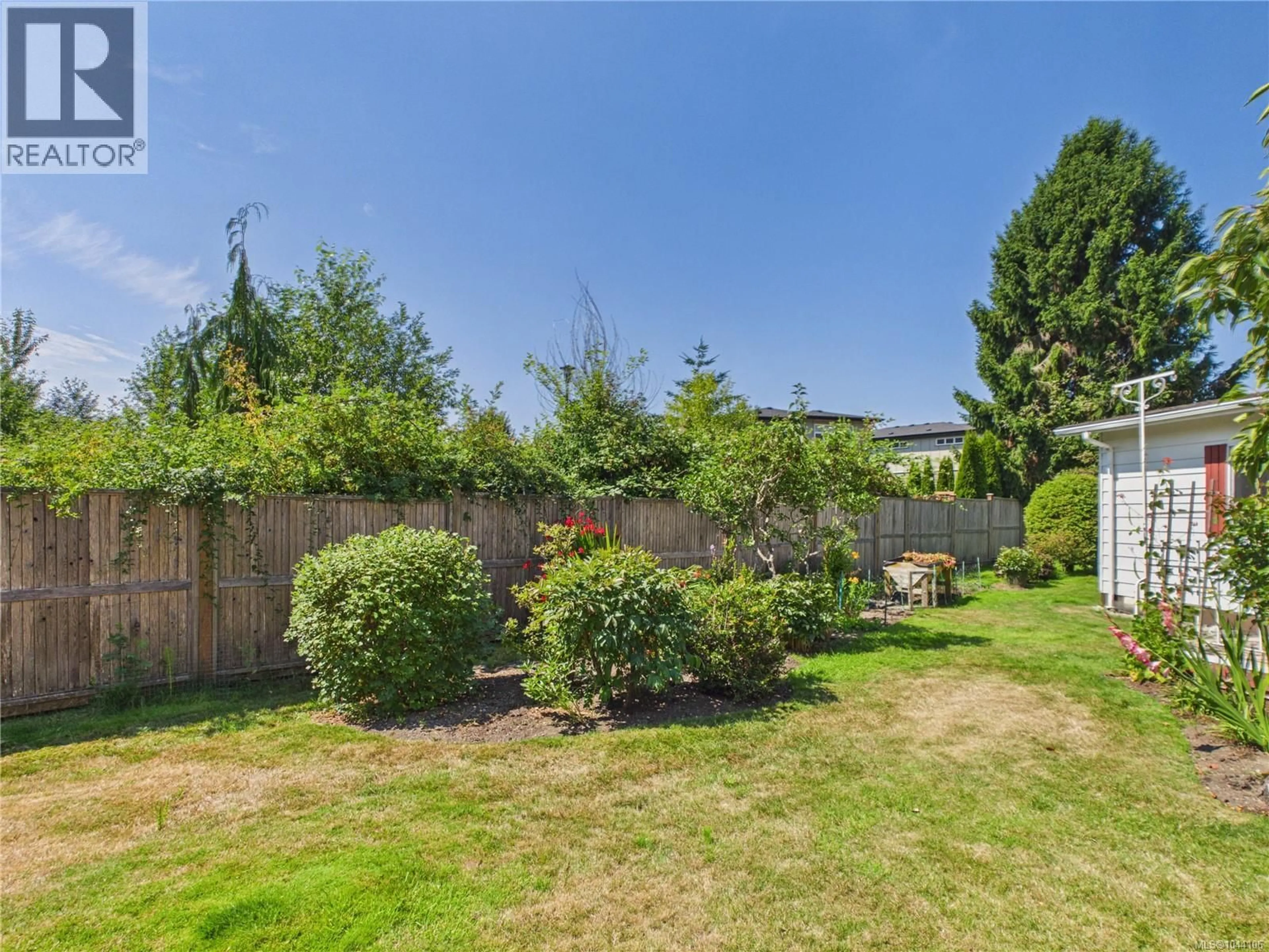 A pic from outside/outdoor area/front of a property/back of a property/a pic from drone, forest/trees view for 9320 TRAILCREEK DRIVE, Sidney British Columbia V8L4M6