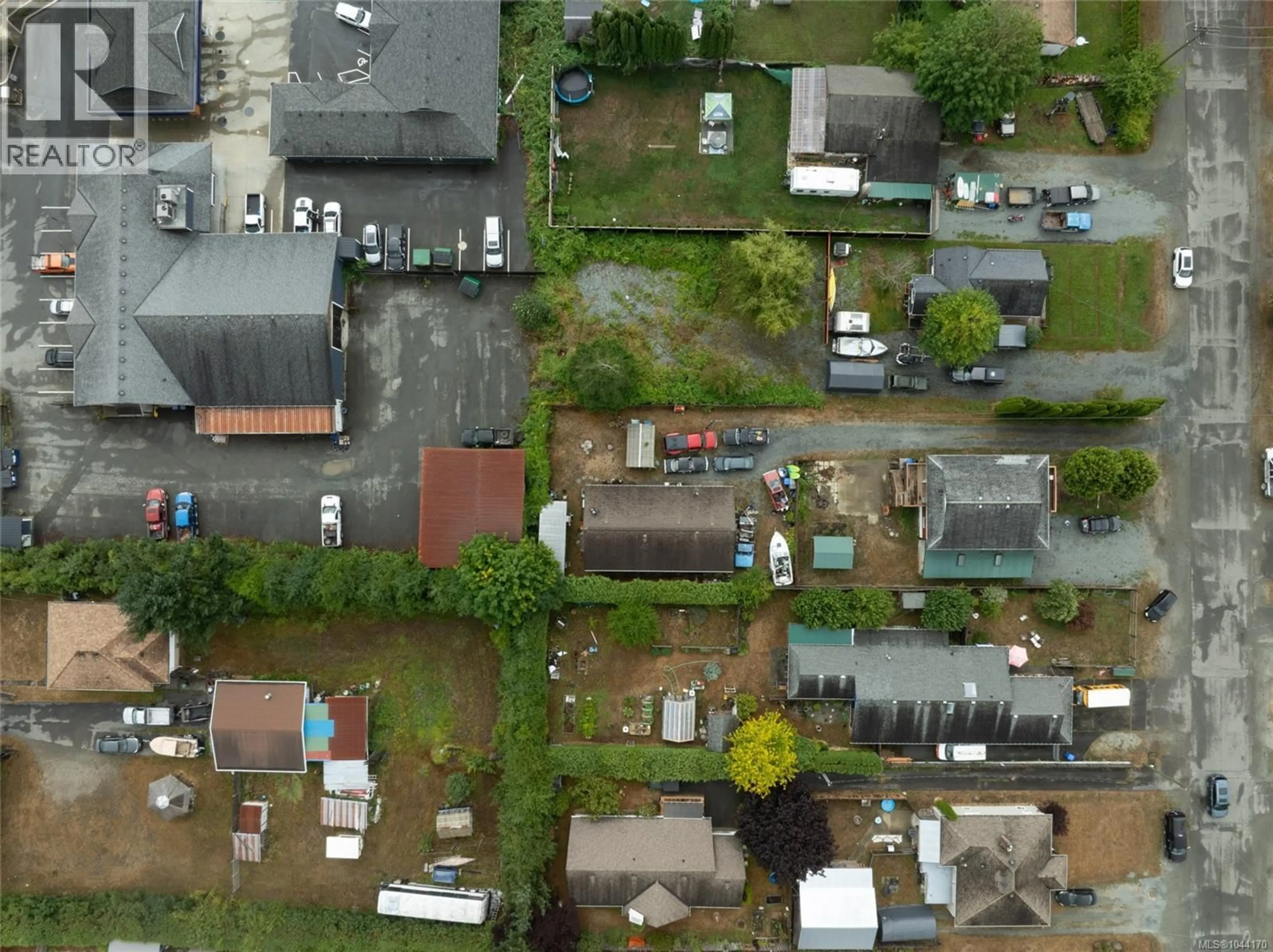 A pic from outside/outdoor area/front of a property/back of a property/a pic from drone, street for 135 MACDONALD ROAD, Lake Cowichan British Columbia V0R2G0
