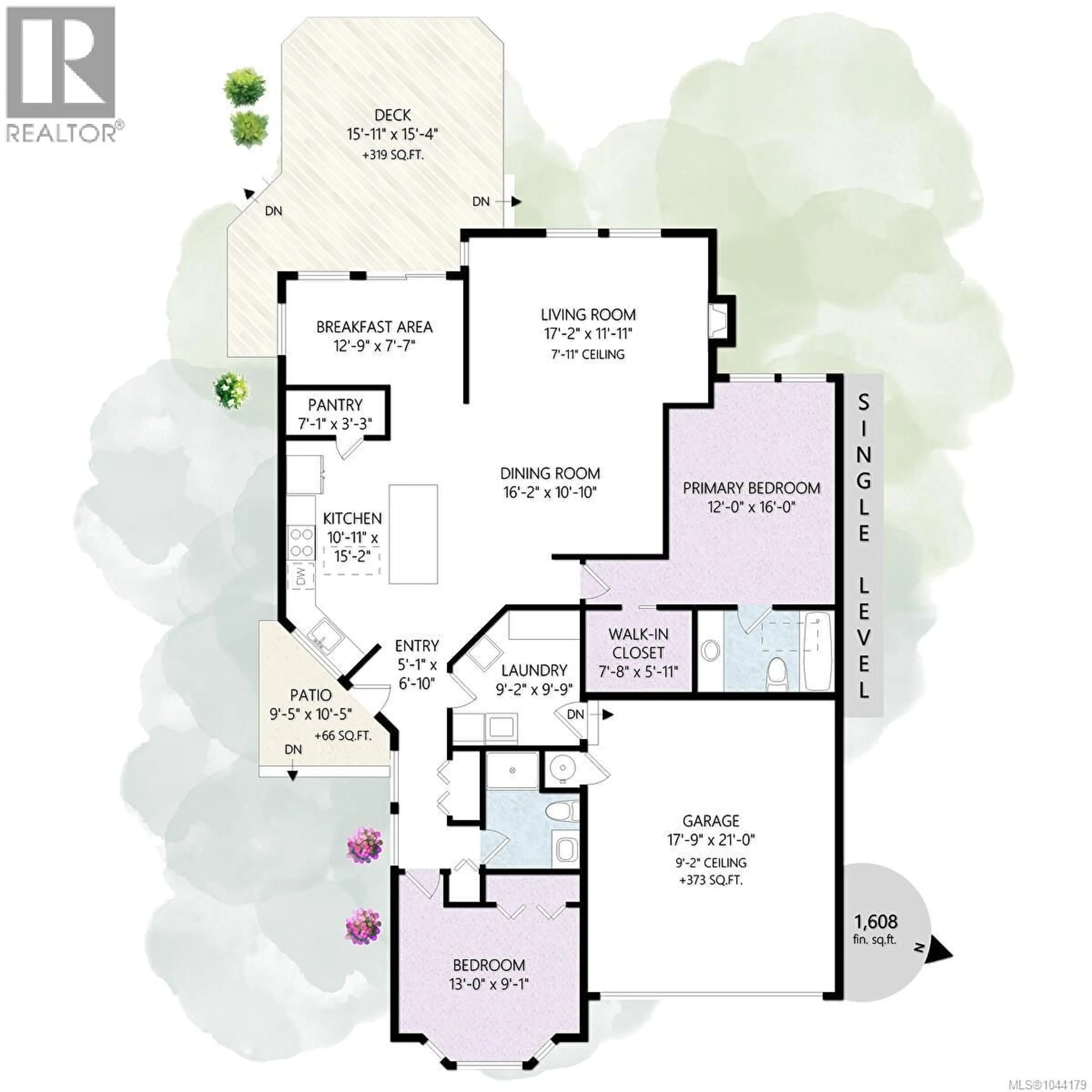 Floor plan for 1290 OCEANSIDE DRIVE, Qualicum Beach British Columbia V9K2K4