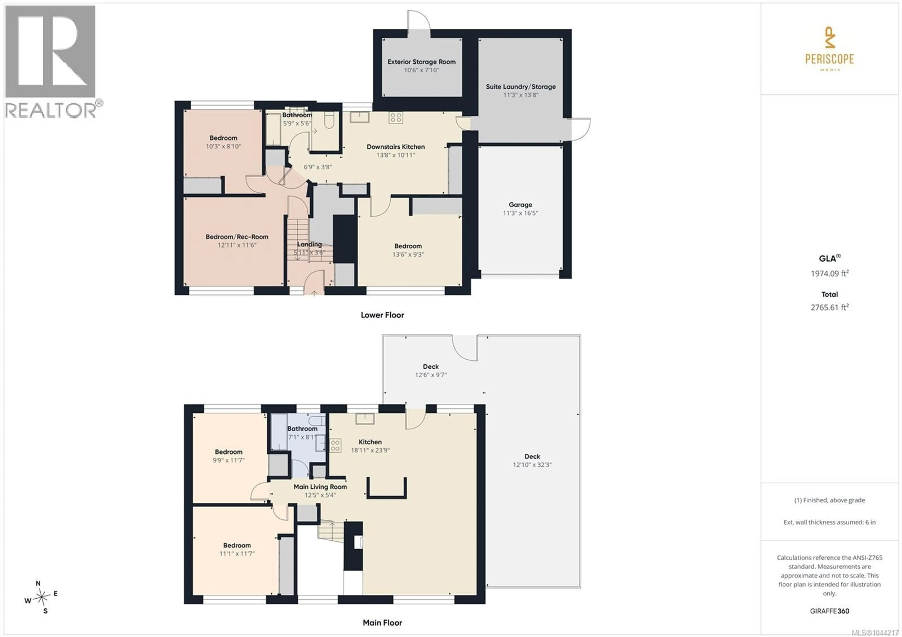 Floor plan for 3624 UPLANDS DRIVE, Nanaimo British Columbia V9T2T7
