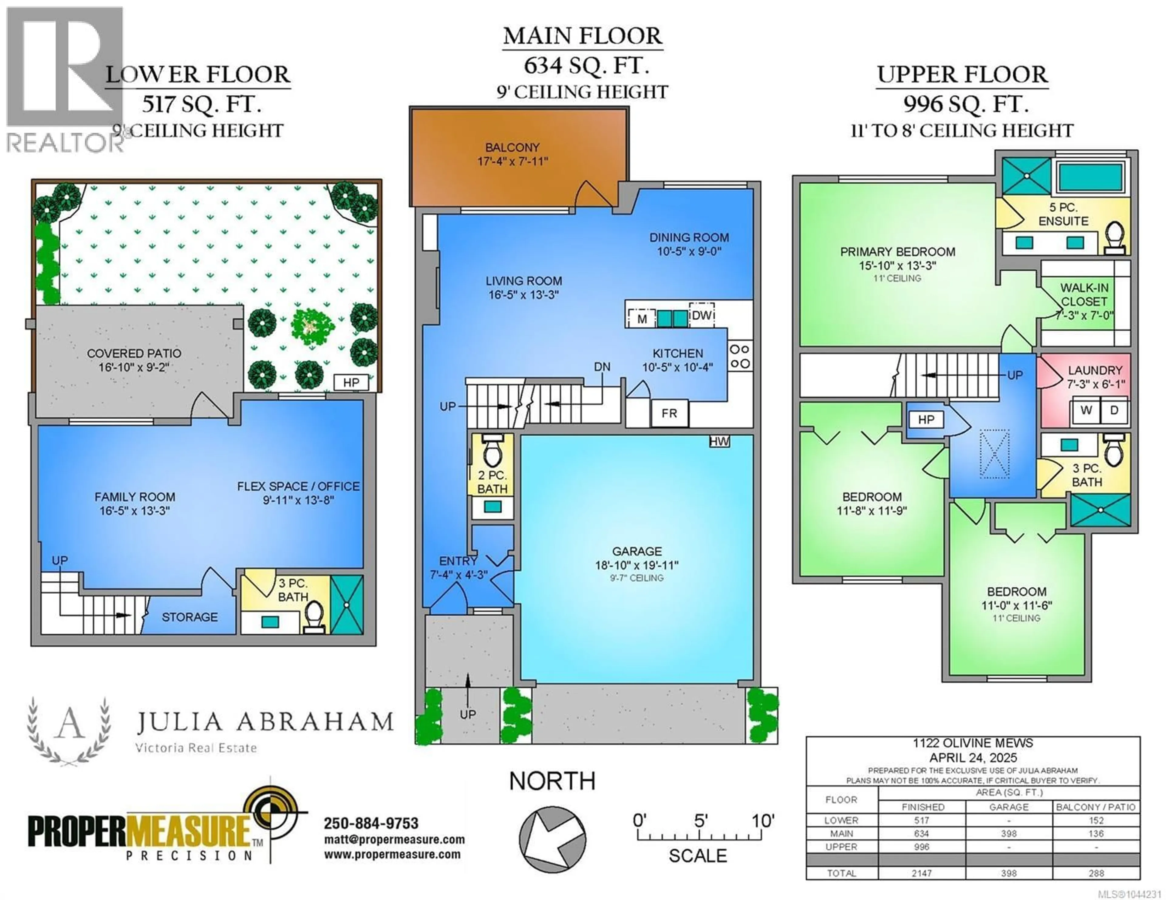 Floor plan for 1122 OLIVINE MEWS, Langford British Columbia V9B5P9