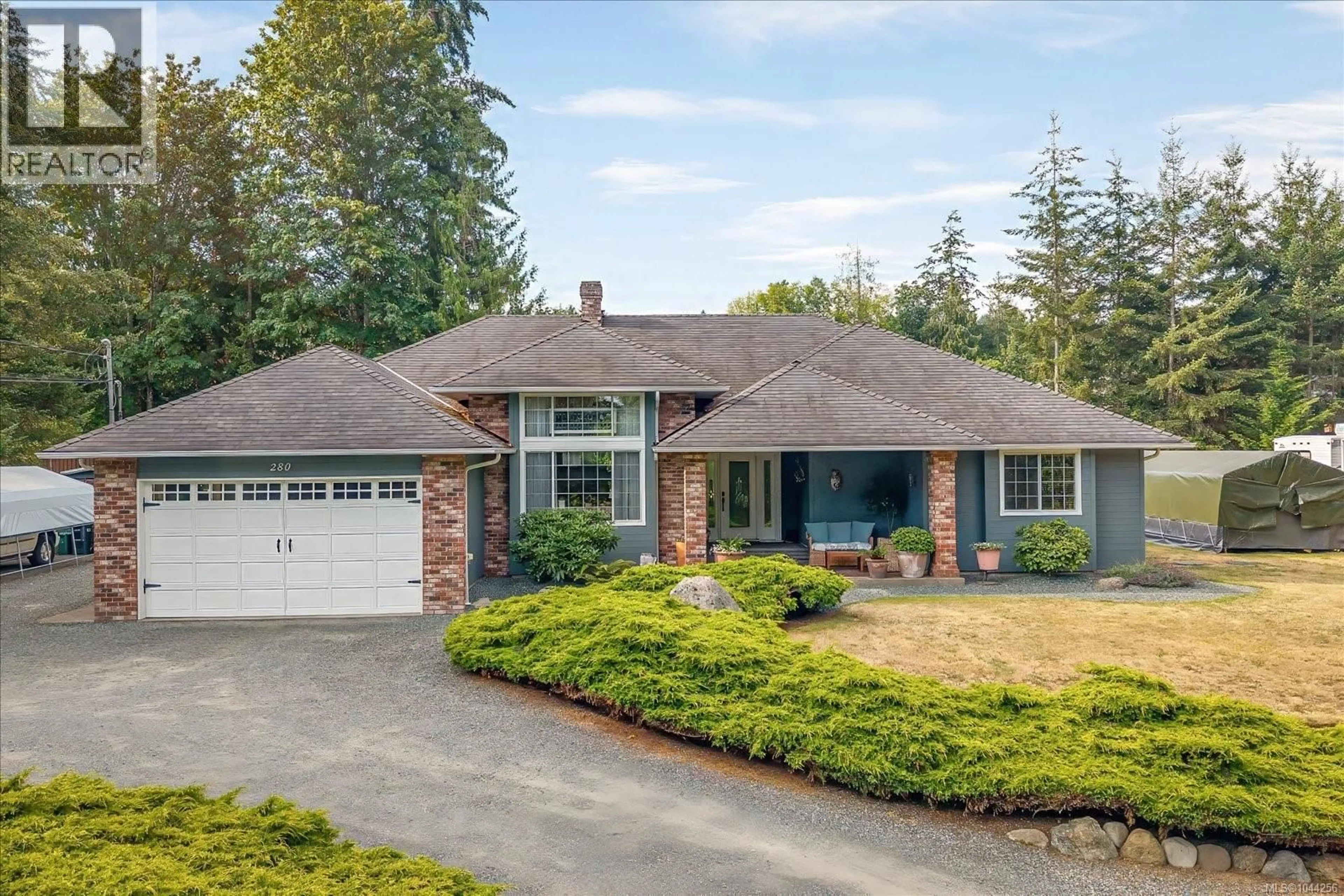 Home with brick exterior material, street for 280 BUTLER AVENUE, Parksville British Columbia V9P1K9