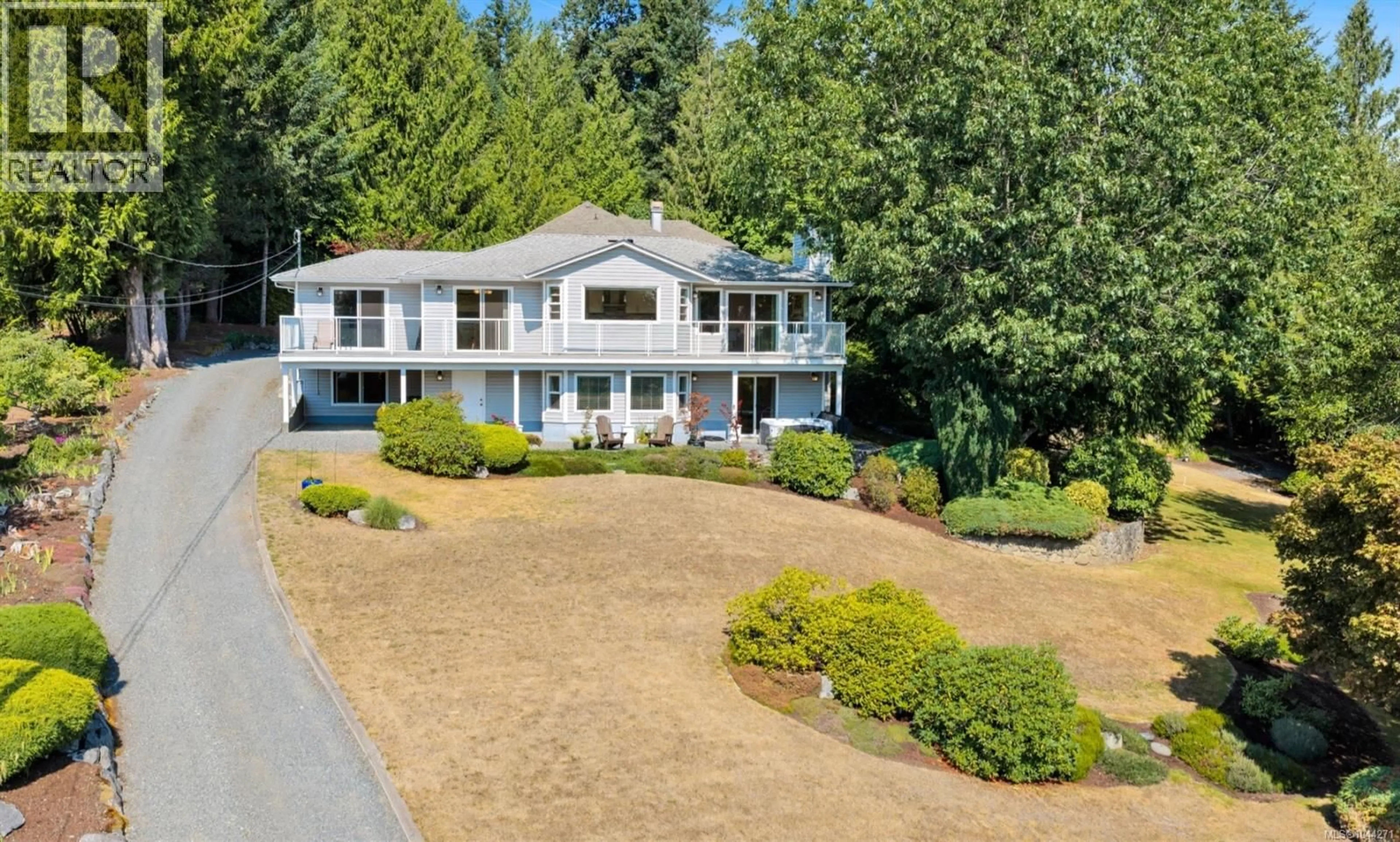 A pic from outside/outdoor area/front of a property/back of a property/a pic from drone, unknown for 2840 OCEANSIDE LANE, Mill Bay British Columbia V8H1E1
